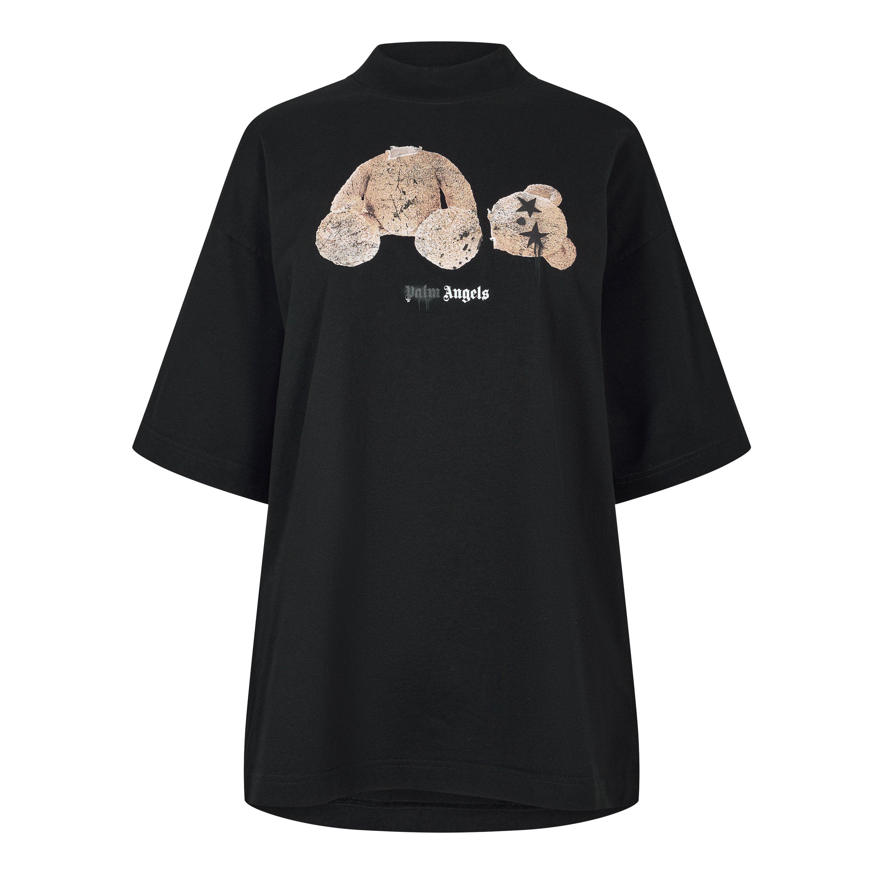 Black Brown - Palm Angels - Palm Heart Tee Ld99 - 1