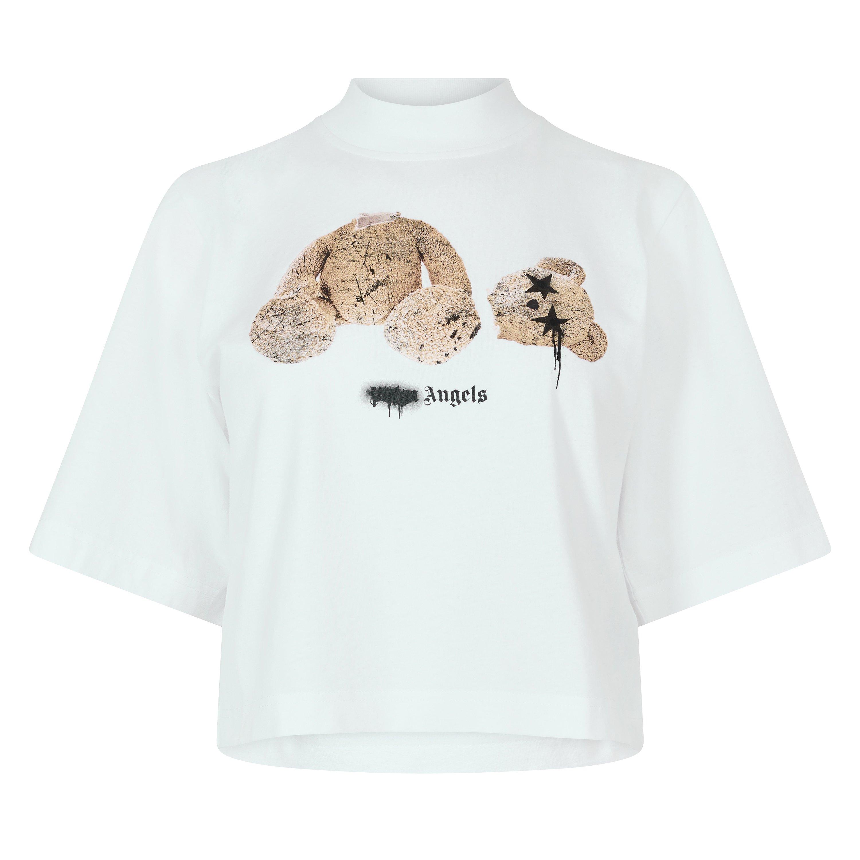 White Brown - Palm Angels - Palm Angels Tee Ld99 - 1