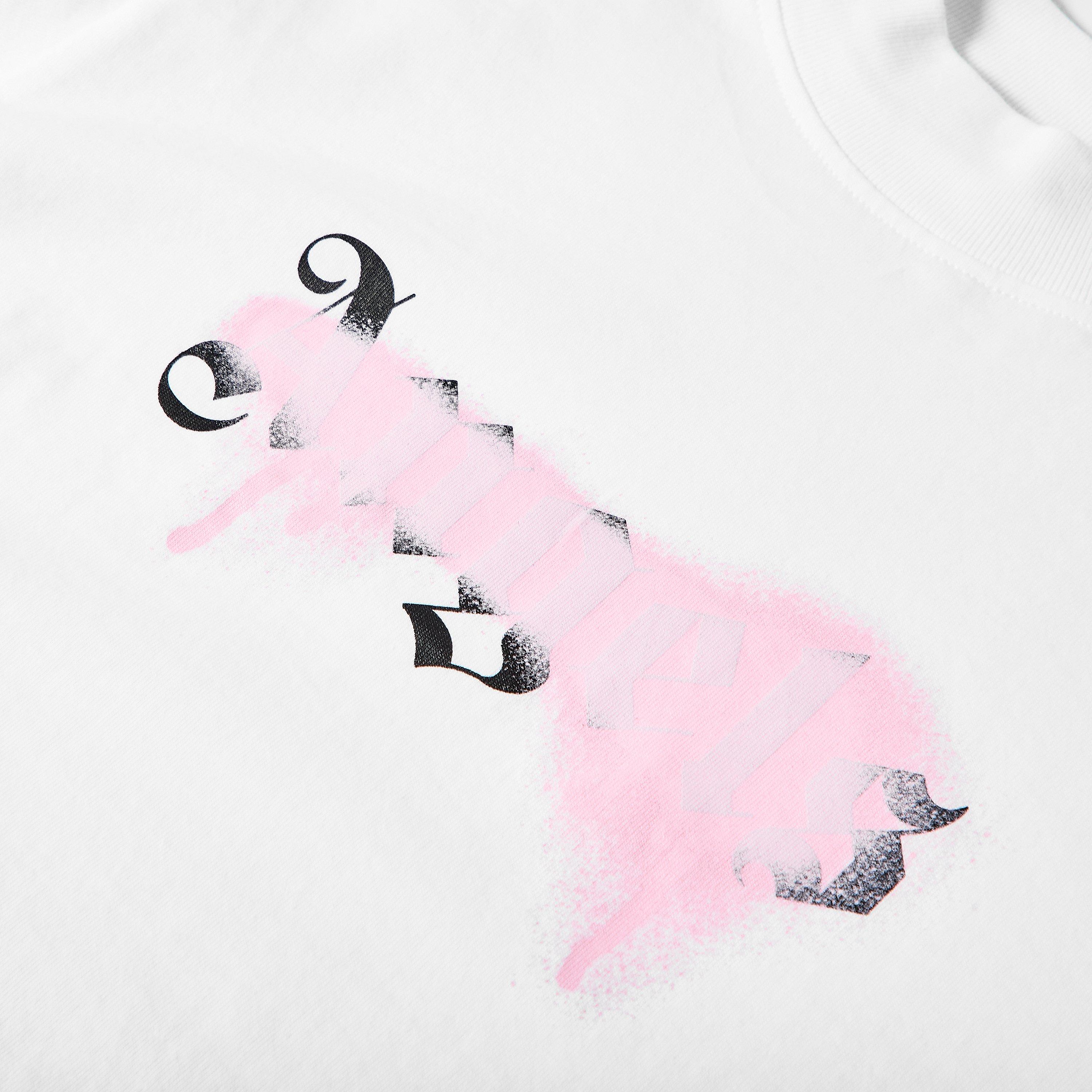 White Pink - Palm Angels - Palm Angels Tee Ld99 - 3