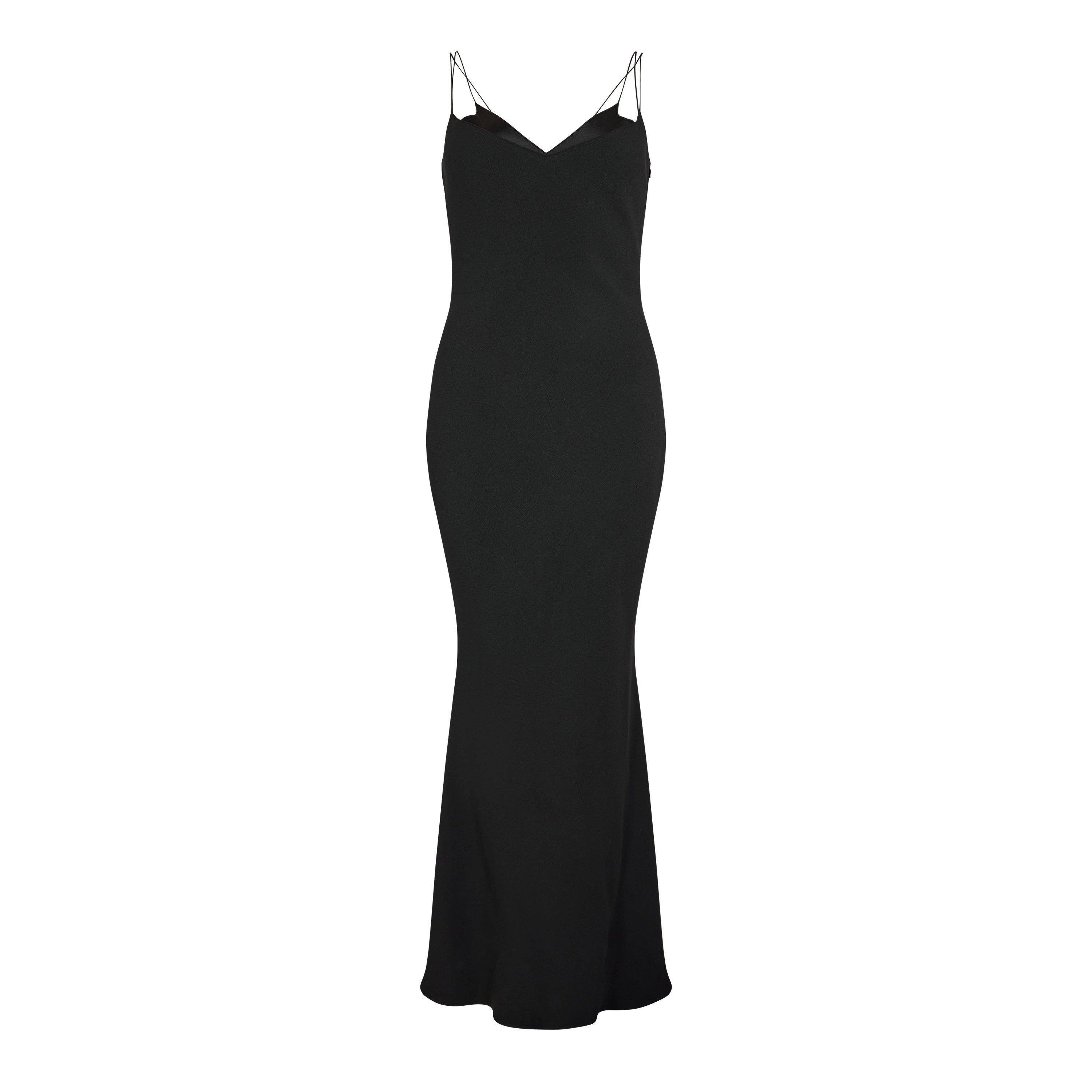Black - Tom Ford - Women's Bias Cocktail Long Maxi Dress - 1