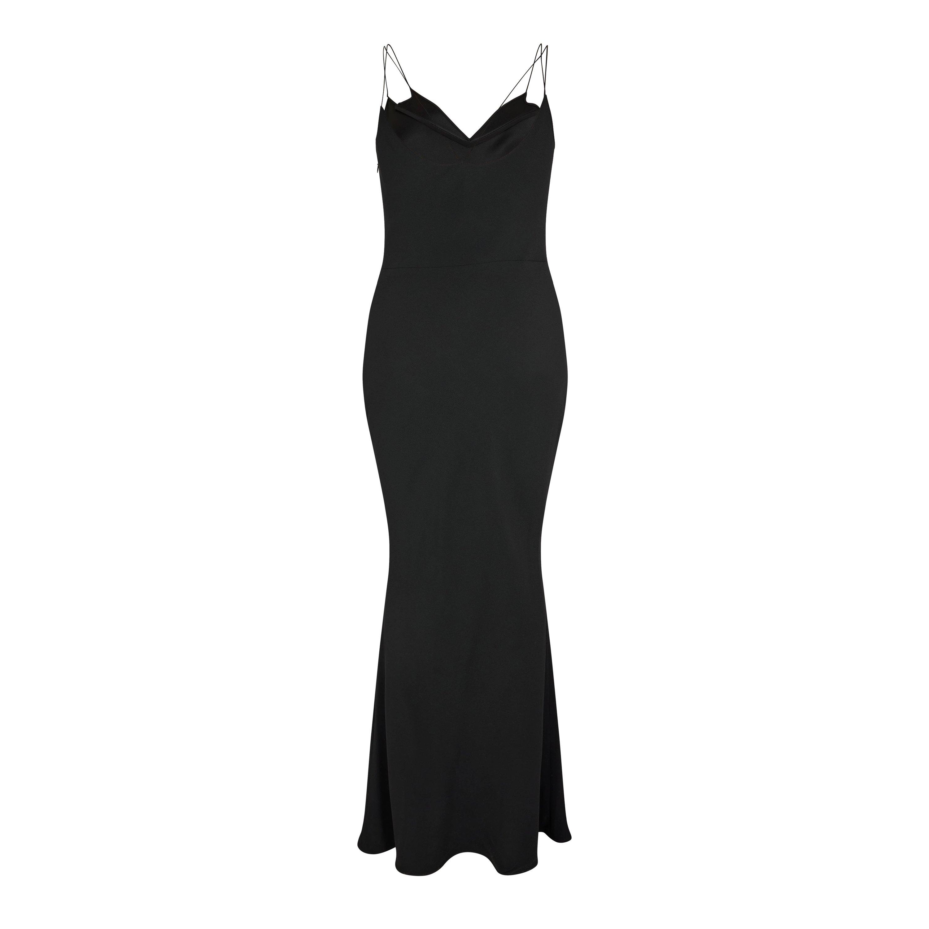 Black - Tom Ford - Women's Bias Cocktail Long Maxi Dress - 2