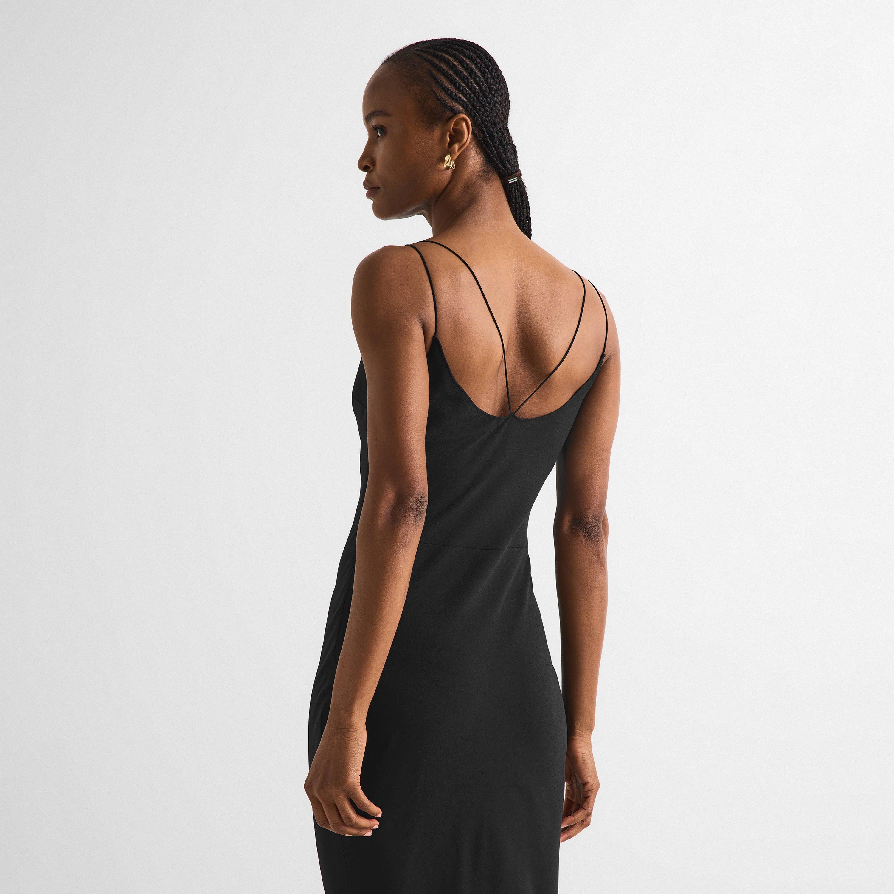 Black - Tom Ford - Women's Bias Cocktail Long Maxi Dress - 4