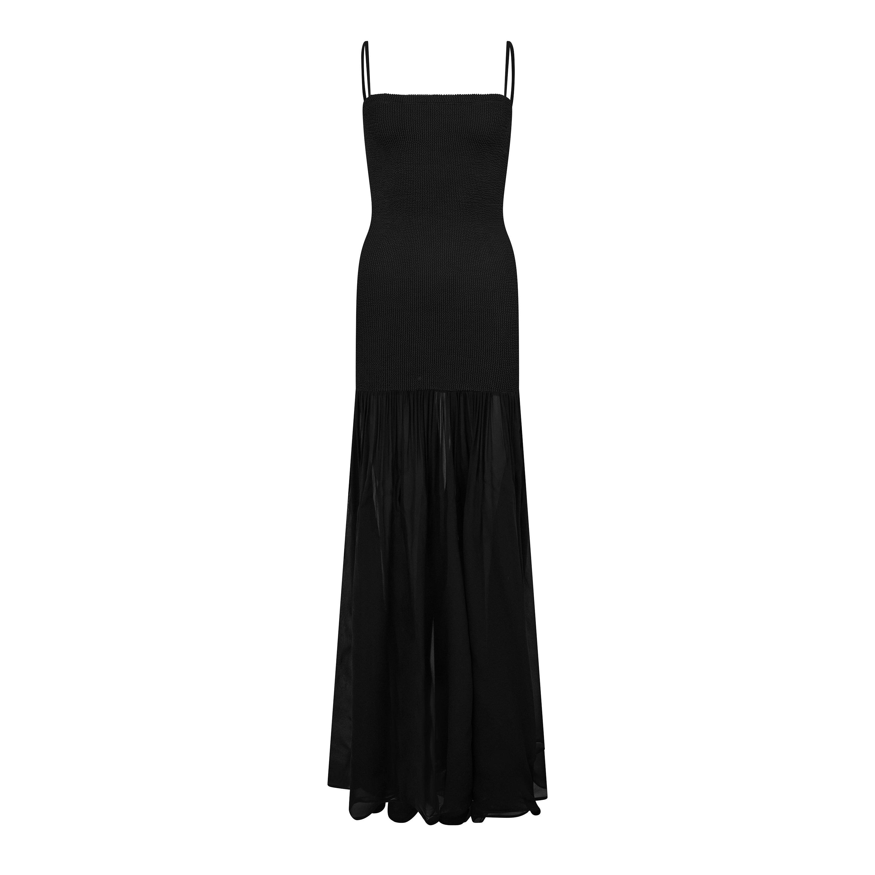 Black - Hunza G - Hybrid Dress - 1