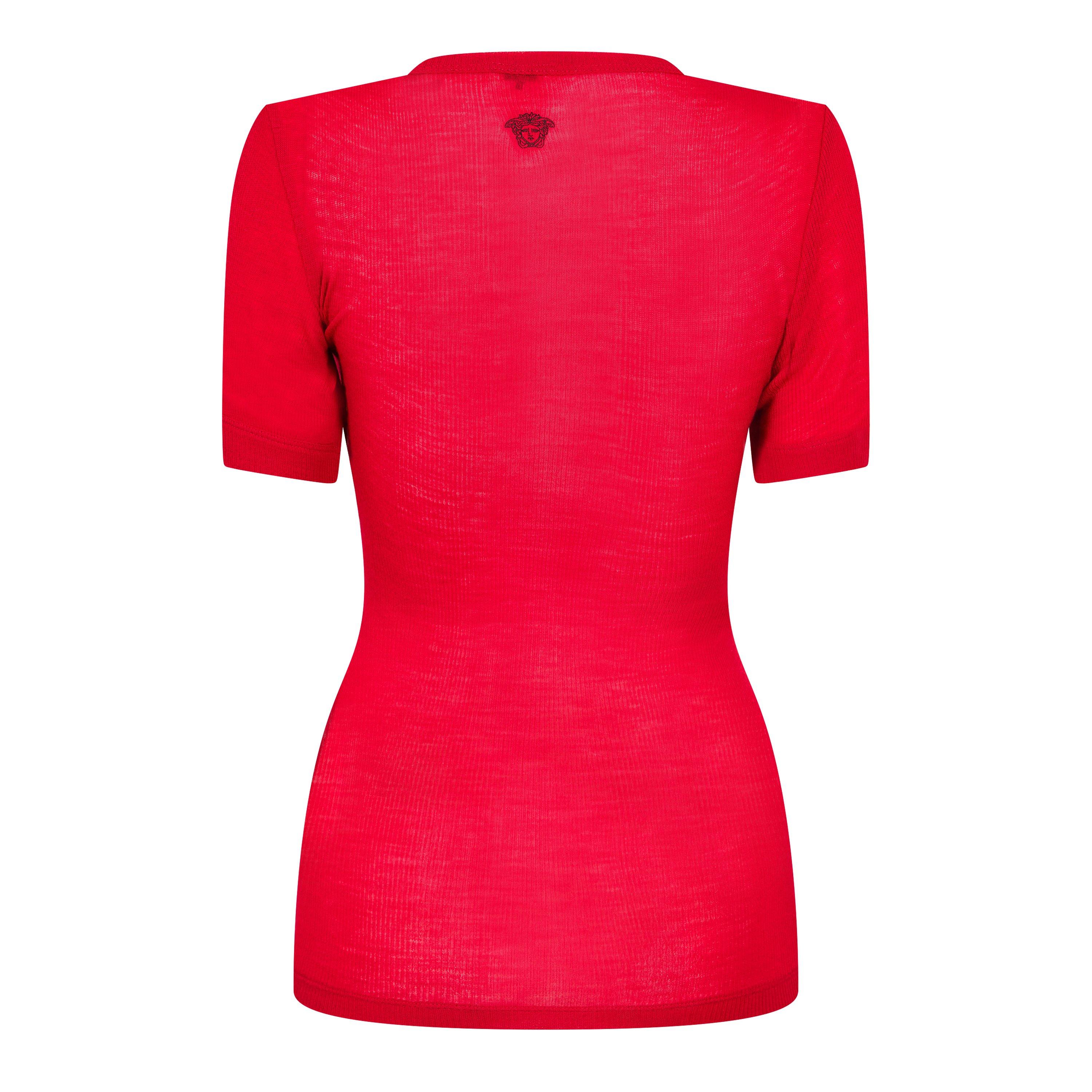 Lipstick Red - Versace - Versace Ribbed Medus Ld62 - 2