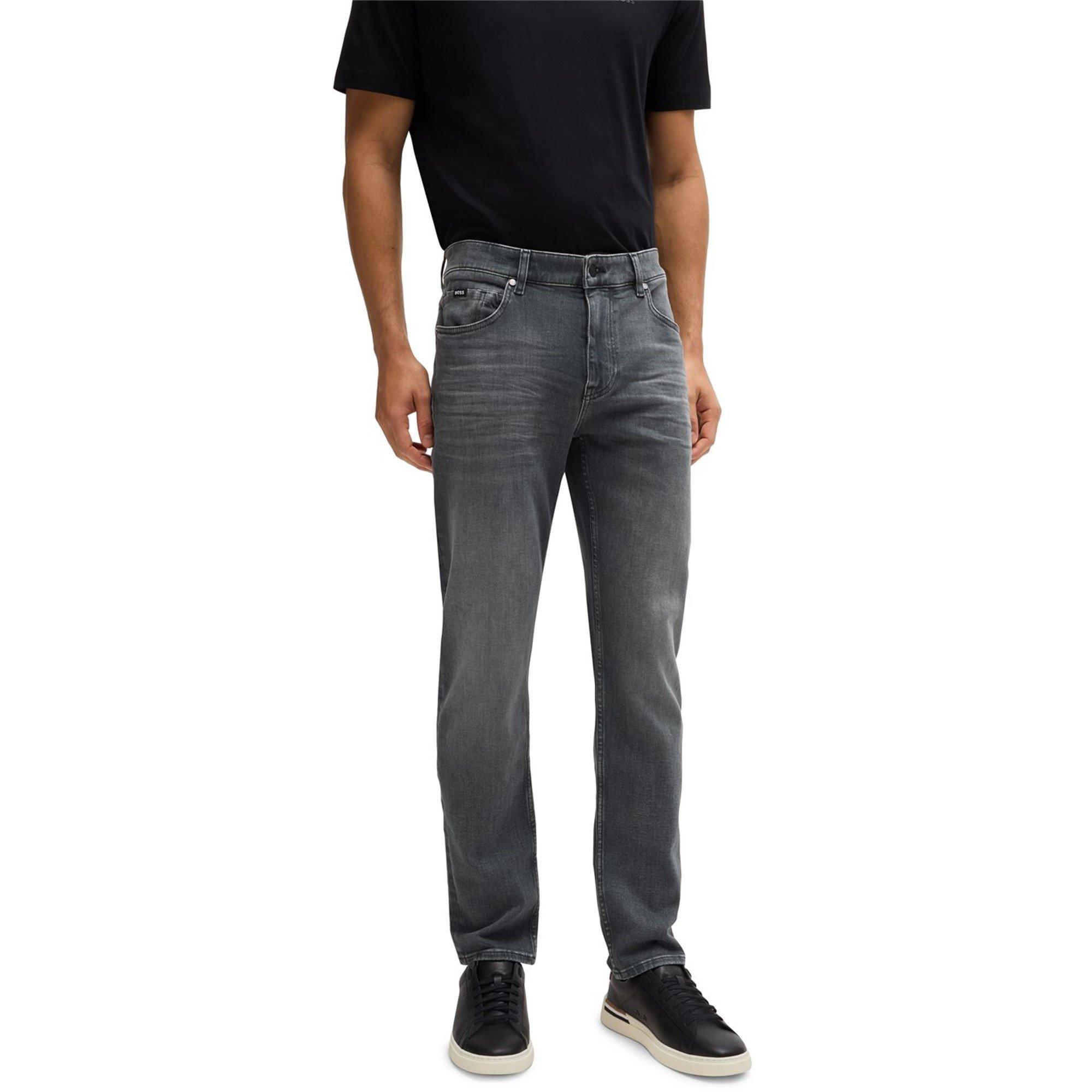 Grey 030 - Boss - Men's HBB Delaware3Slm Slim-fit Jeans - 3