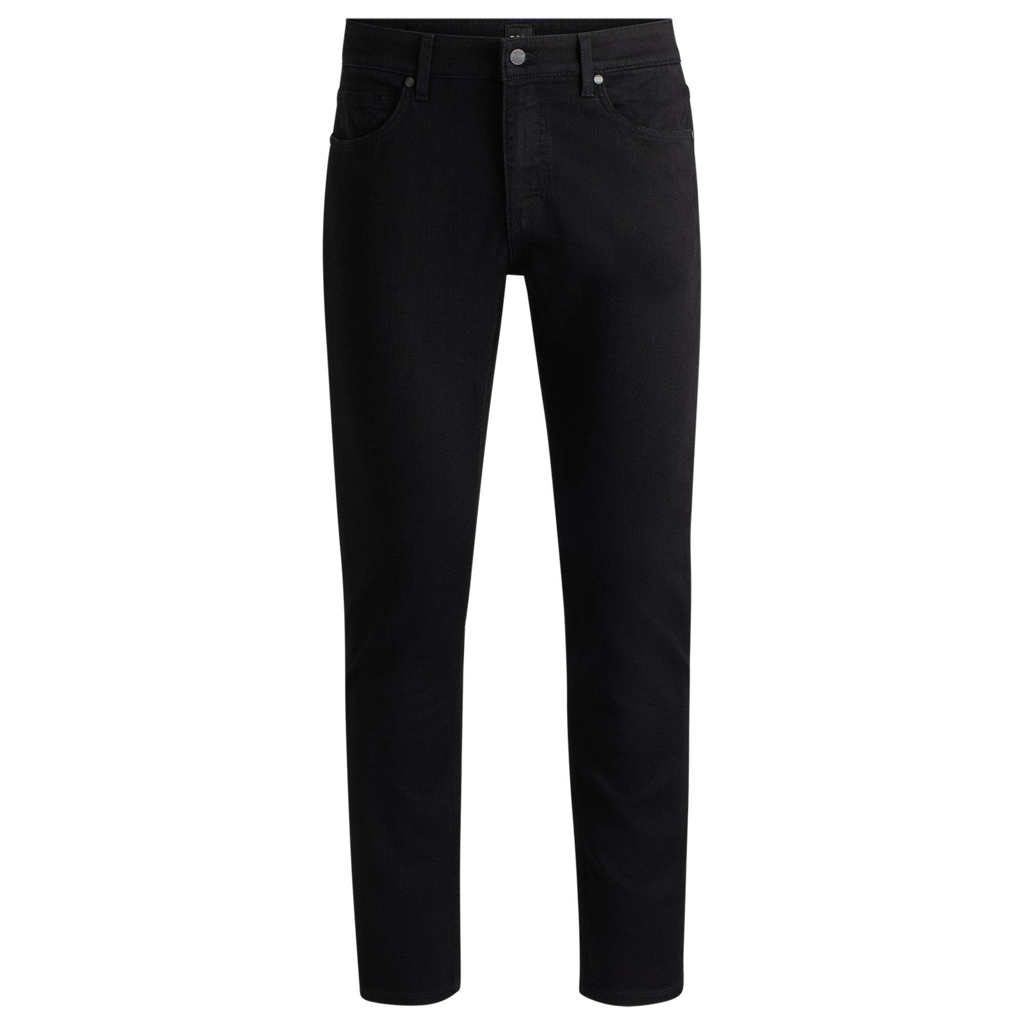 Boss Men's Hbb Delaware3slm Slim-Fit Jeans - Black 003 - 34W R