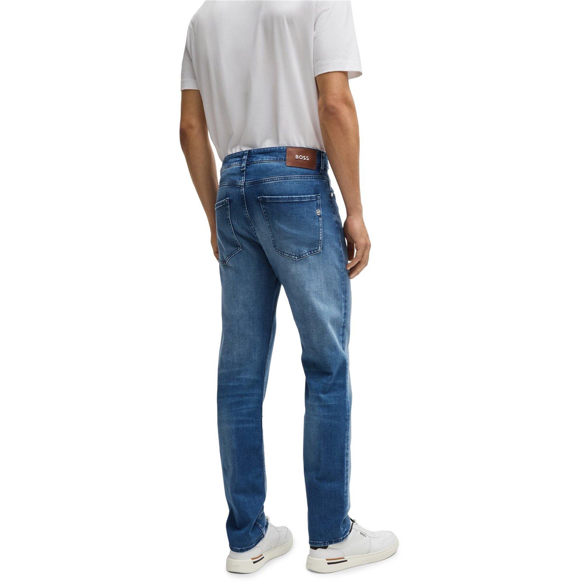 Med Blue 420 - Boss - Men's HBB Delaware3Slm Slim-fit Jeans - 2