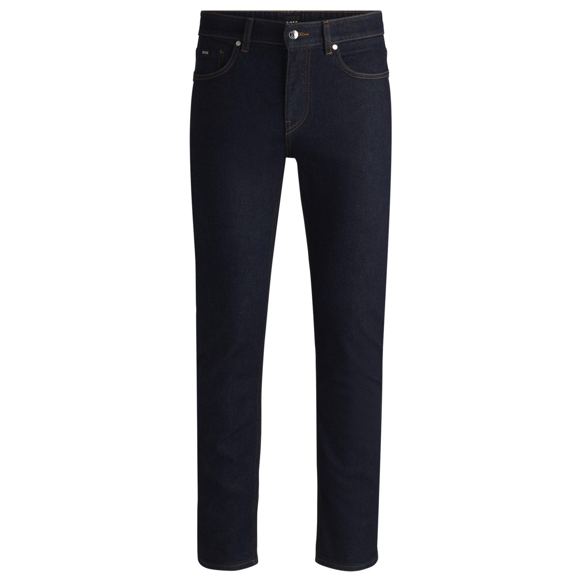 Boss Men's HBB Delaware3Slm Slim-fit Jeans - Navy 410 - Size 30W R