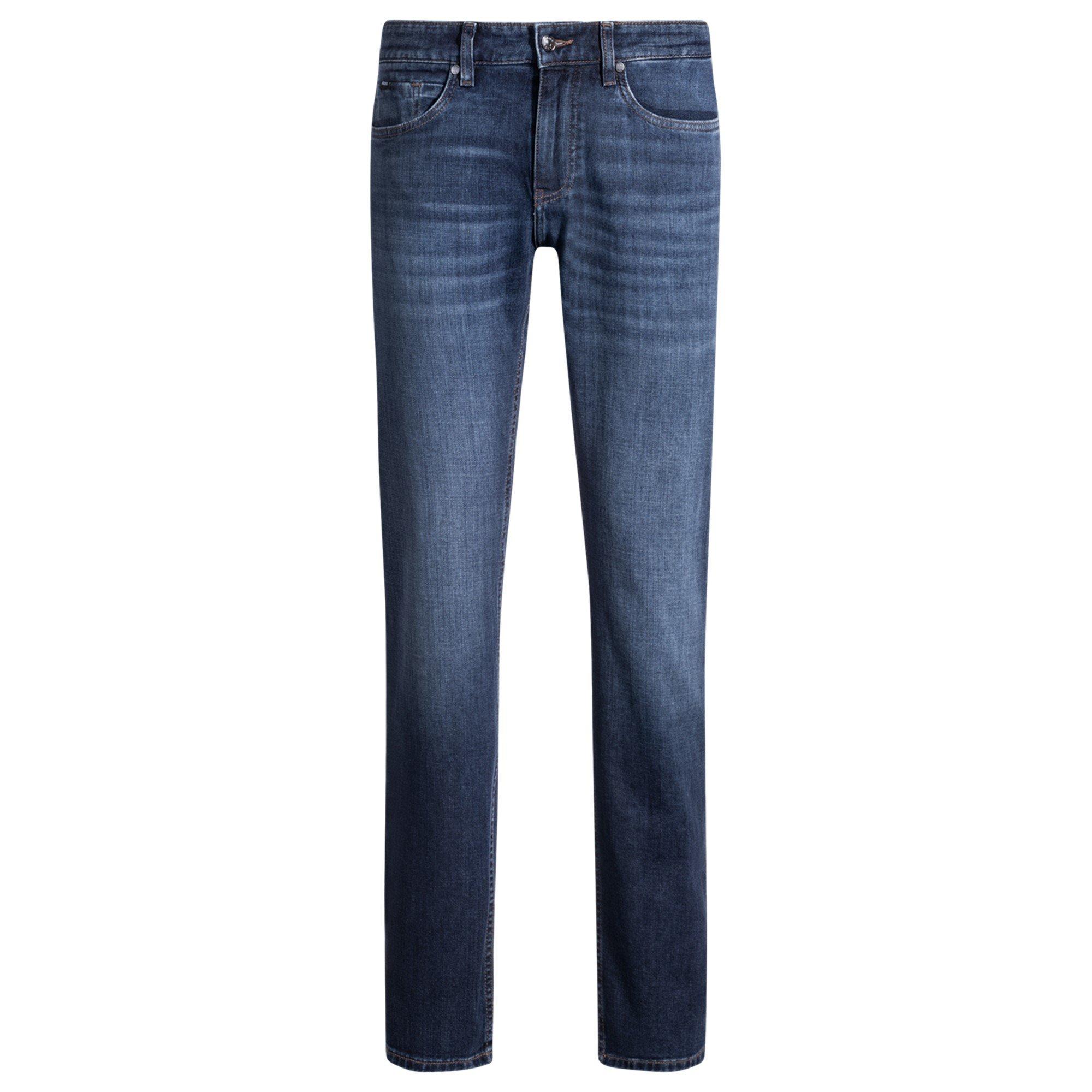 Boss Men's Hbb Delaware3slm Slim-Fit Jeans - Navy 419 - 33W R