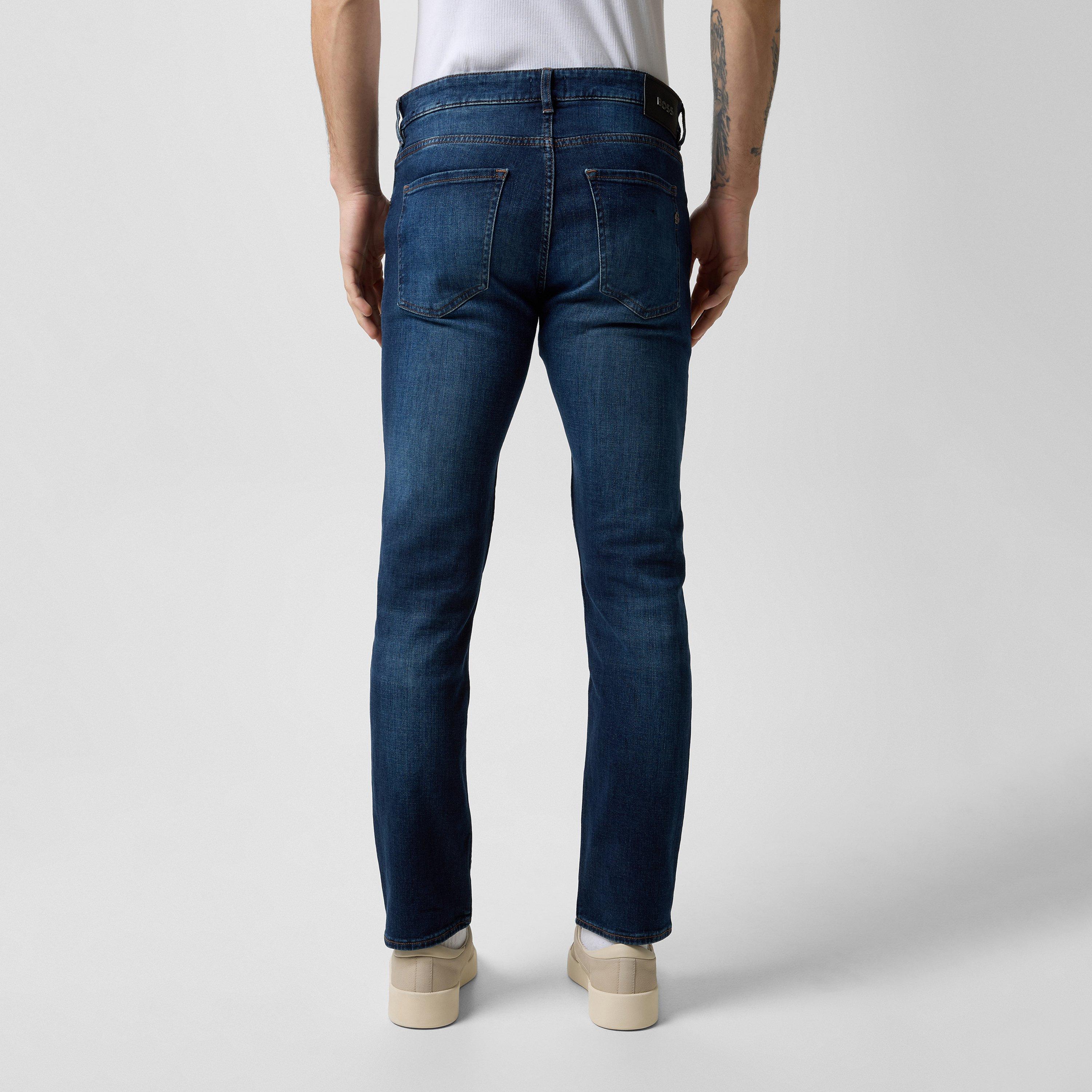 Navy 419 - Boss - Men's HBB Delaware3Slm Slim-fit Jeans - 4