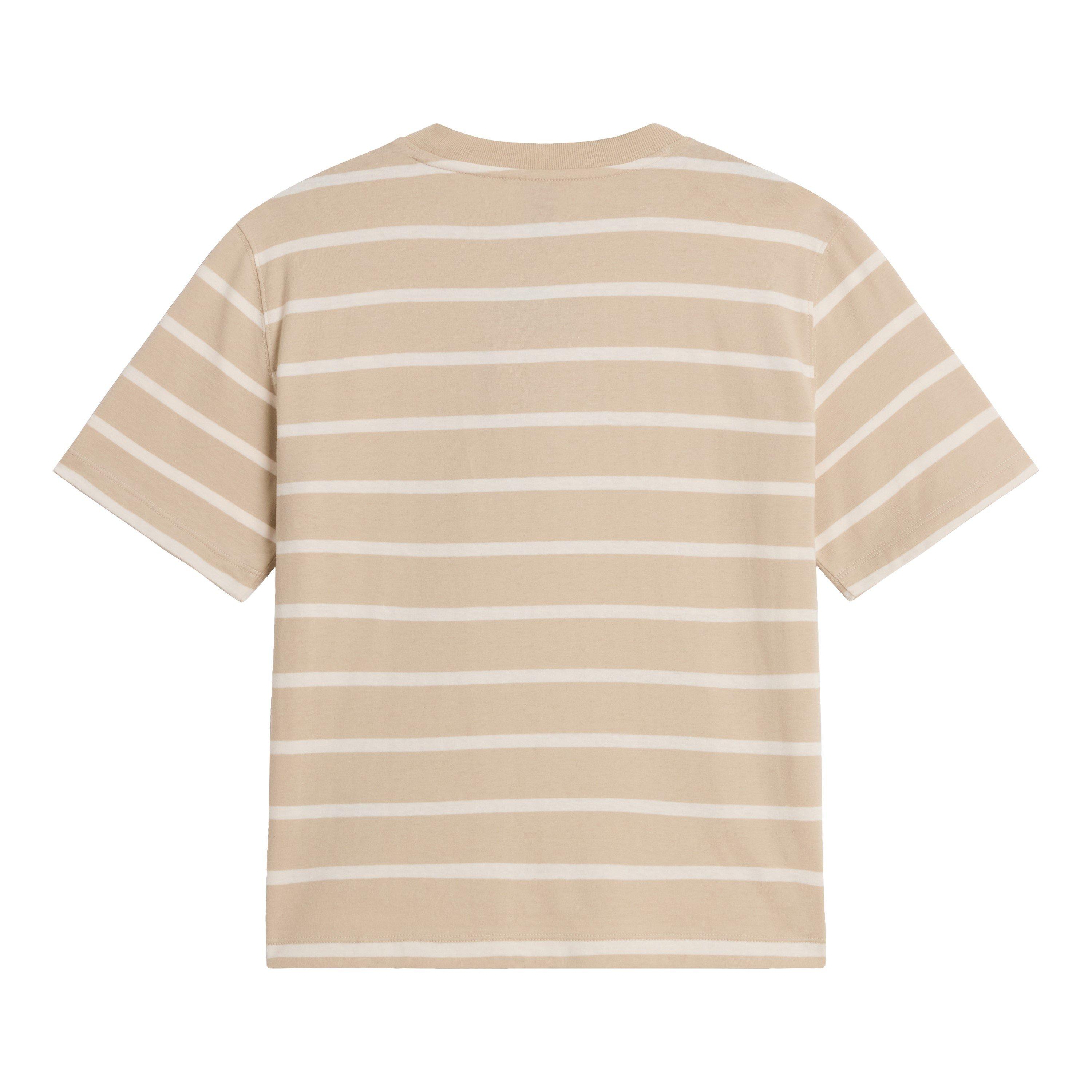 Taupe Stripe - The North Face - TNF Vista Tee Womens - 2