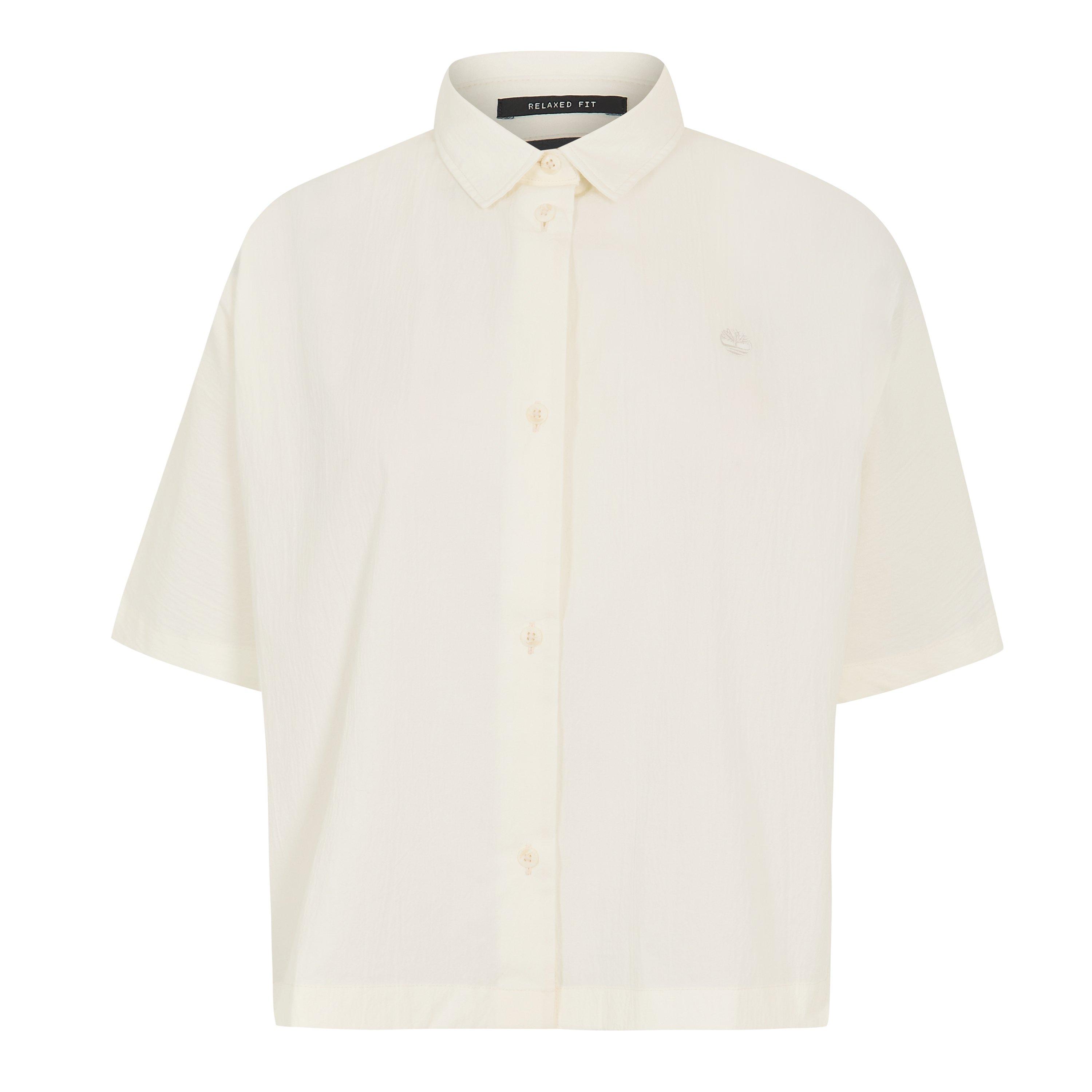 Vintage White - Timberland - Women's S/S Short Sleeve Shirt - 1