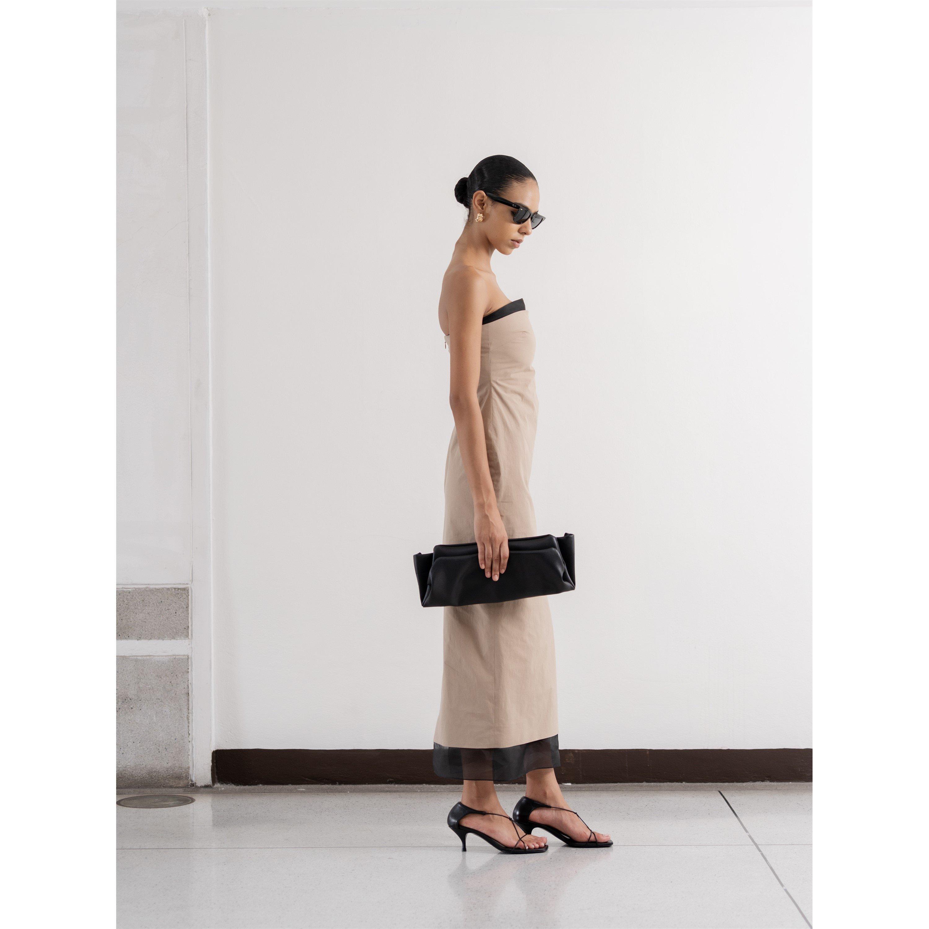 Khaki/Black - Voraninda - Women's Tylyn Bodycon Dress - 5