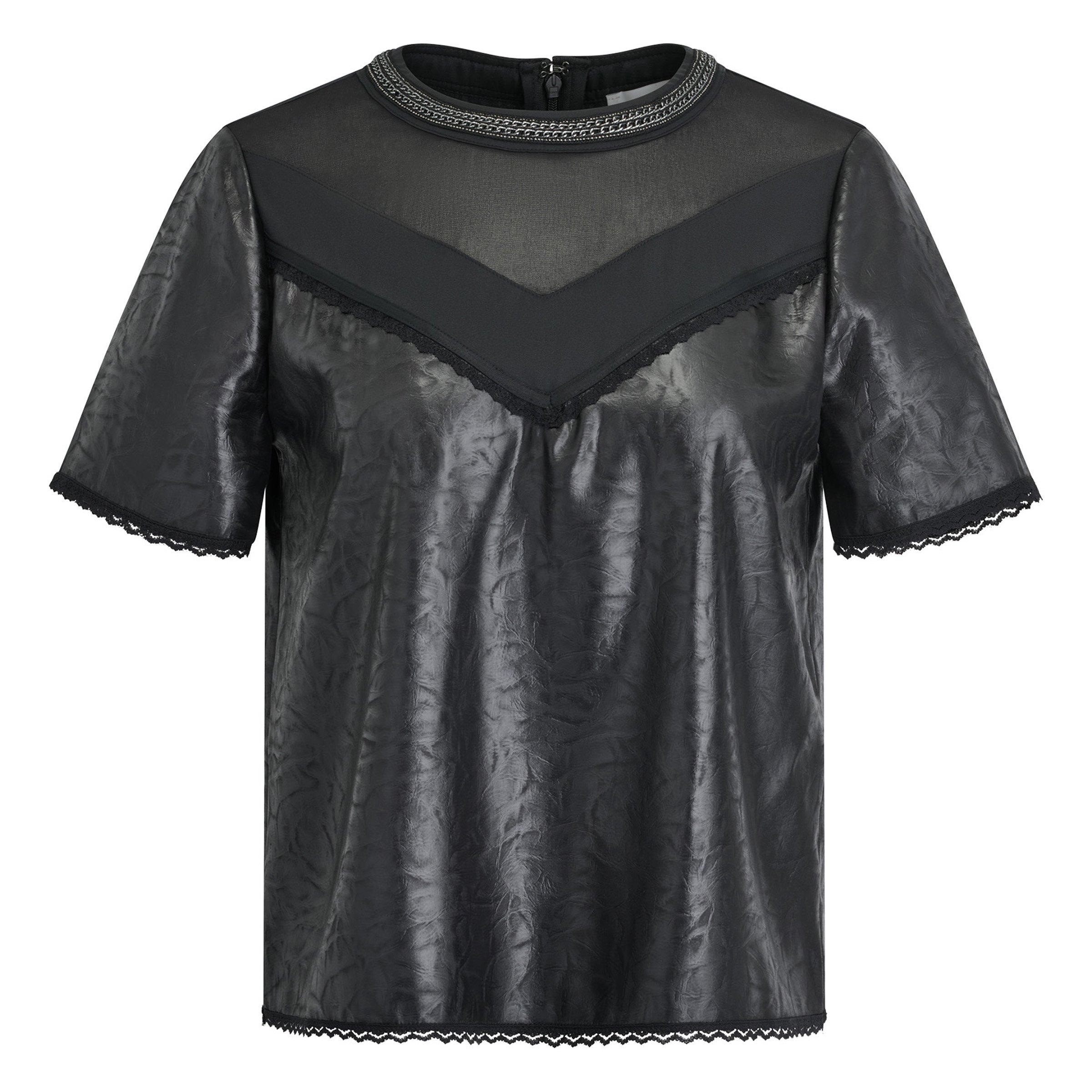 Black - DKNY - DKNY Mix Media Crack Ld64 - 2