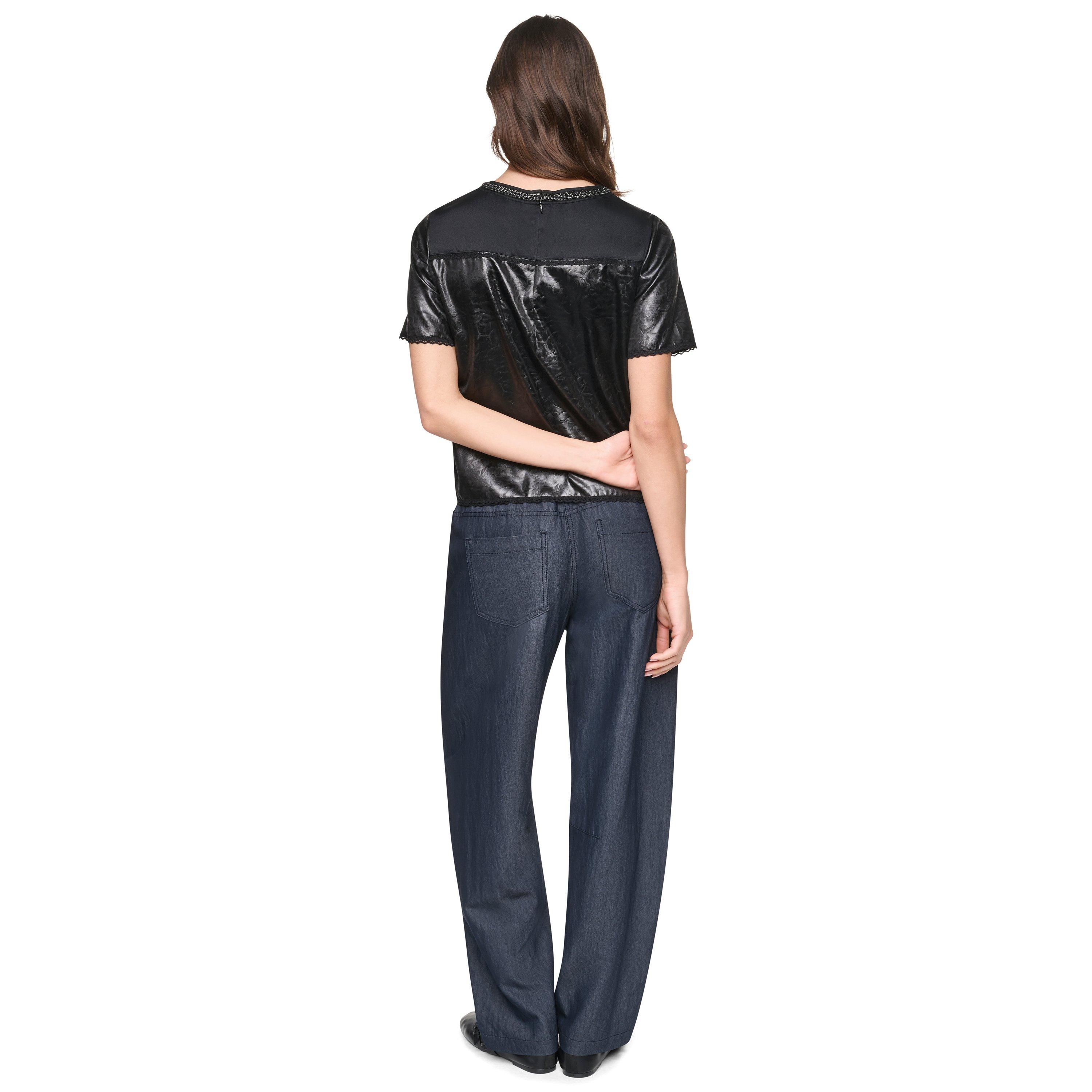 Black - DKNY - DKNY Mix Media Crack Ld64 - 7