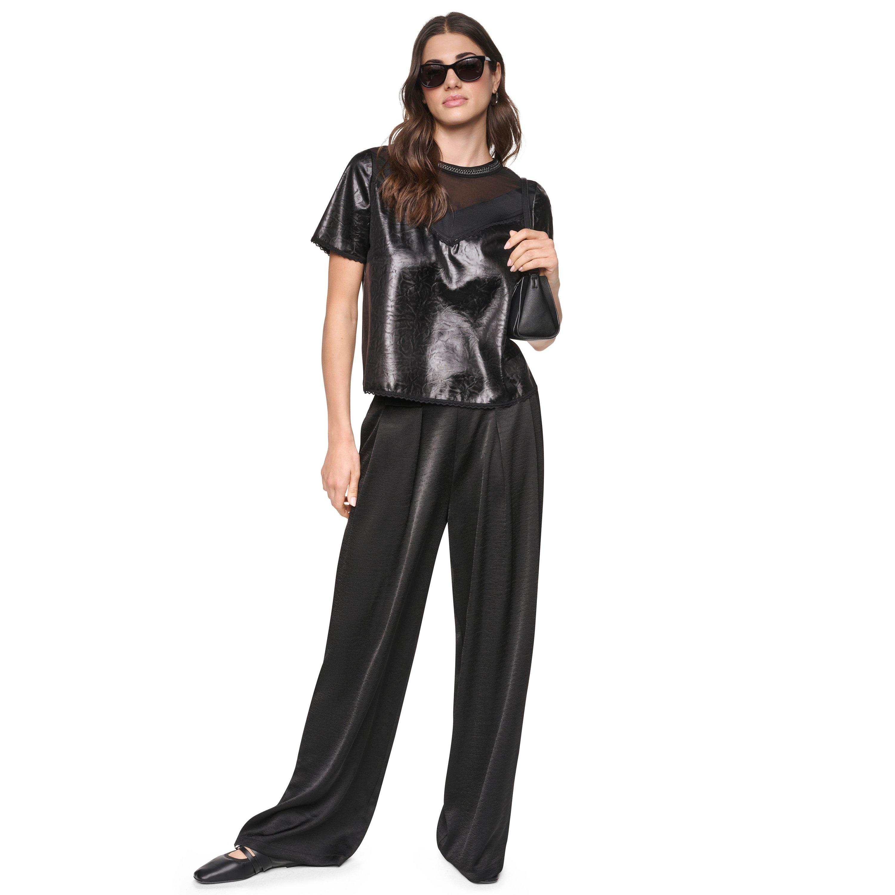 Black - DKNY - DKNY Mix Media Crack Ld64 - 9