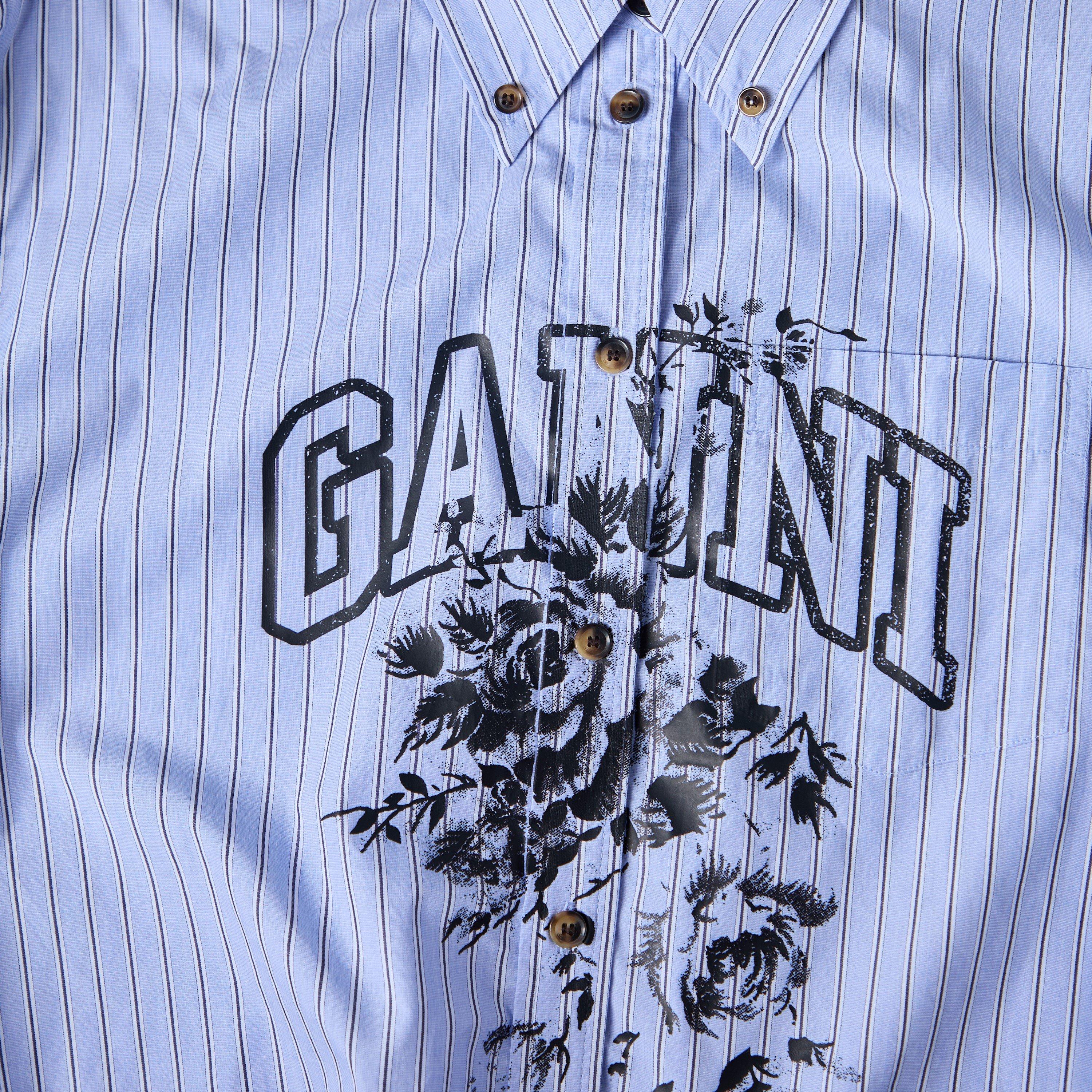 Lavender Lustre - Ganni - Ganni Stripe Cotton Ld62 - 3