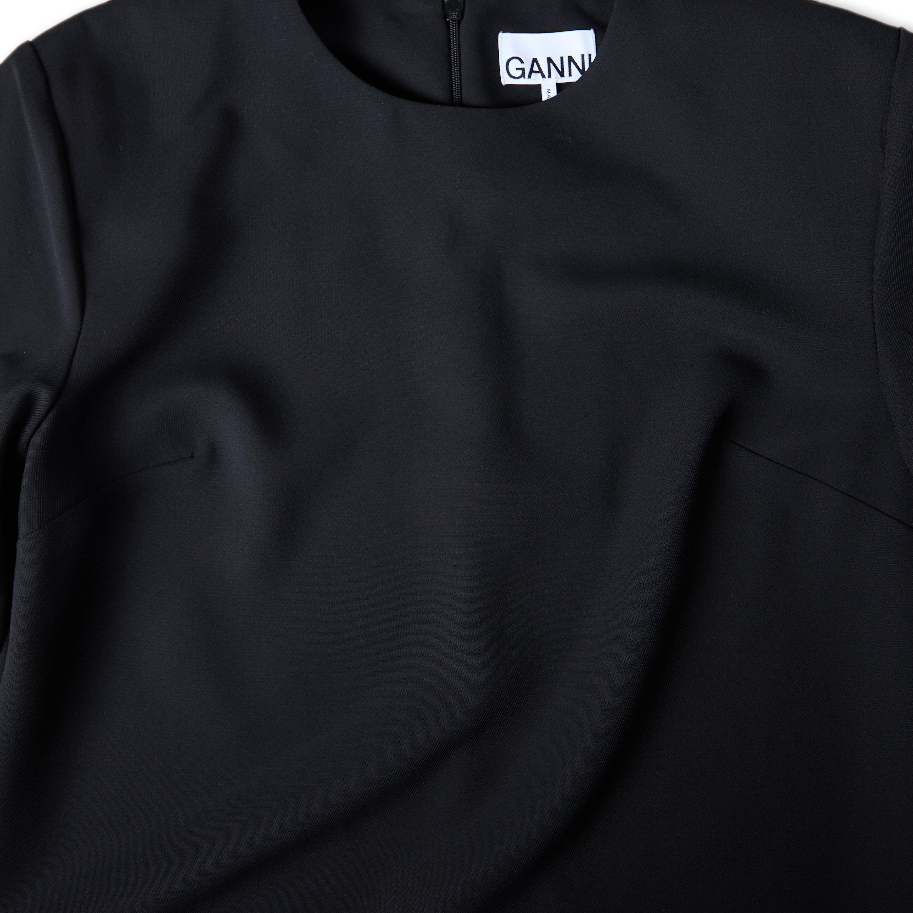 Black - Ganni - Ganni Suiting Circle Ld62 - 3