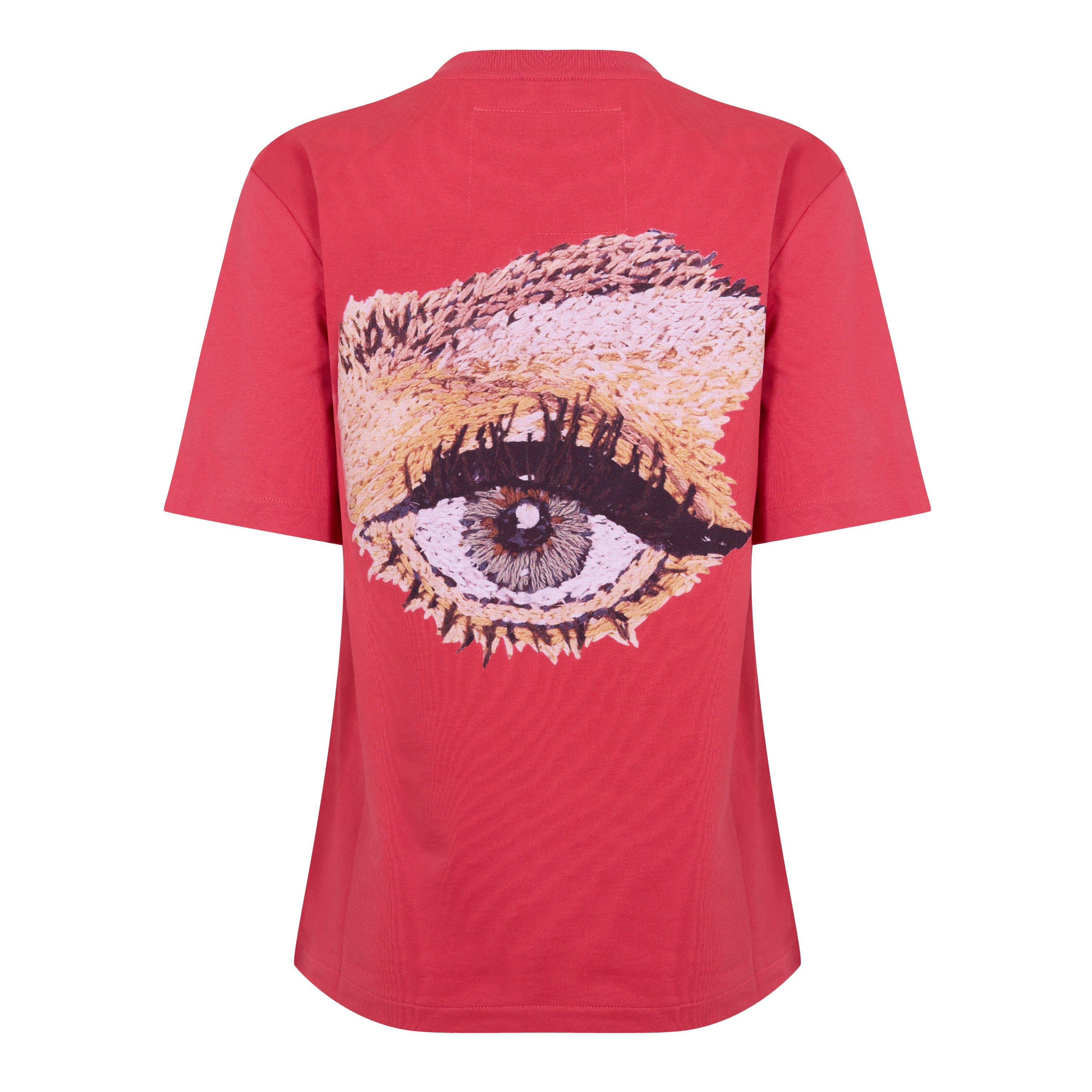 Rood - Diadora - Diadora Eye Short Sleeve T-Shirt Womens - 2