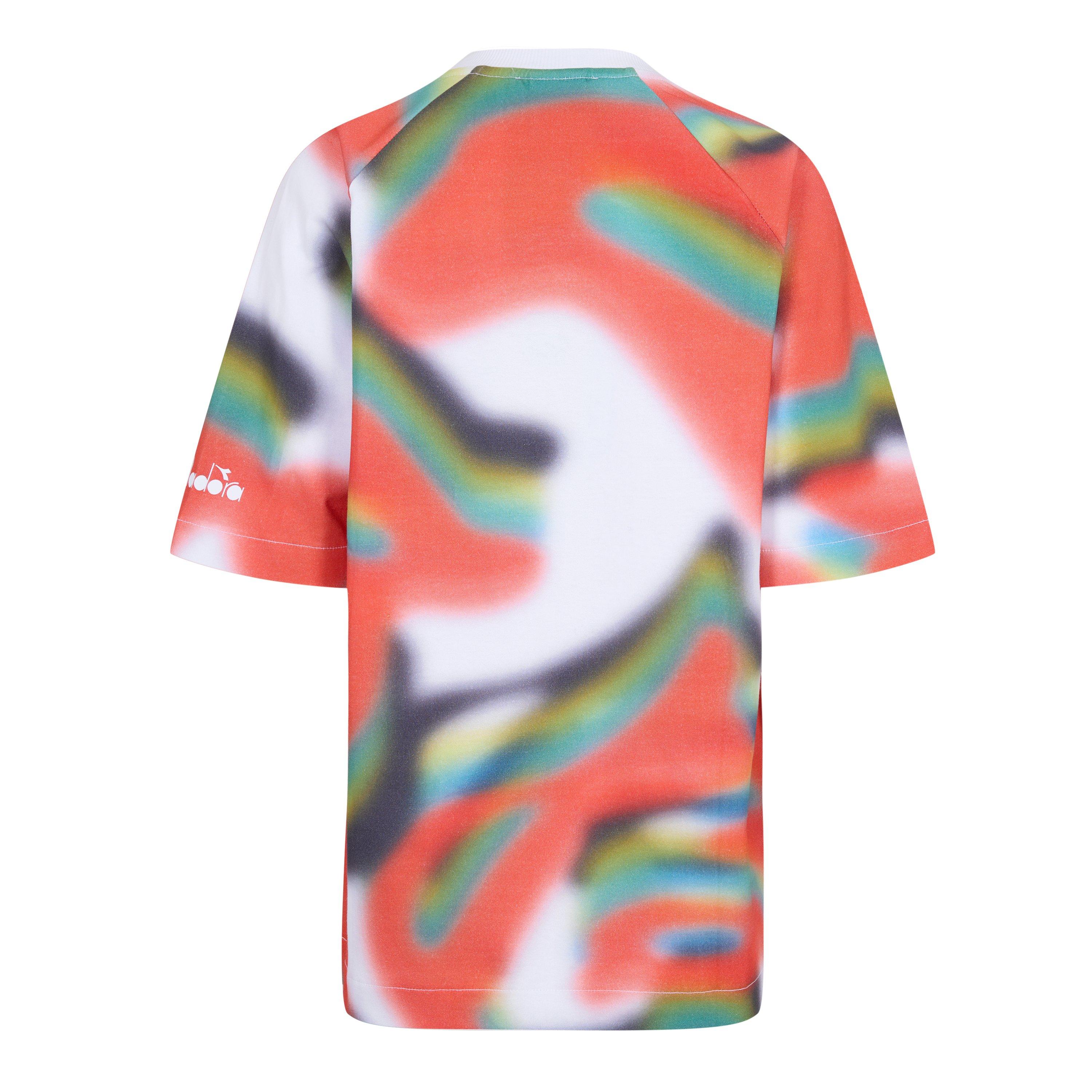 Meerkleurig - Diadora - Diadora Flowers Short Sleeve T-Shirt Aop Womens - 2