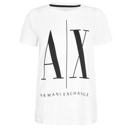 Armani Exchange Foil Logo T Shirt