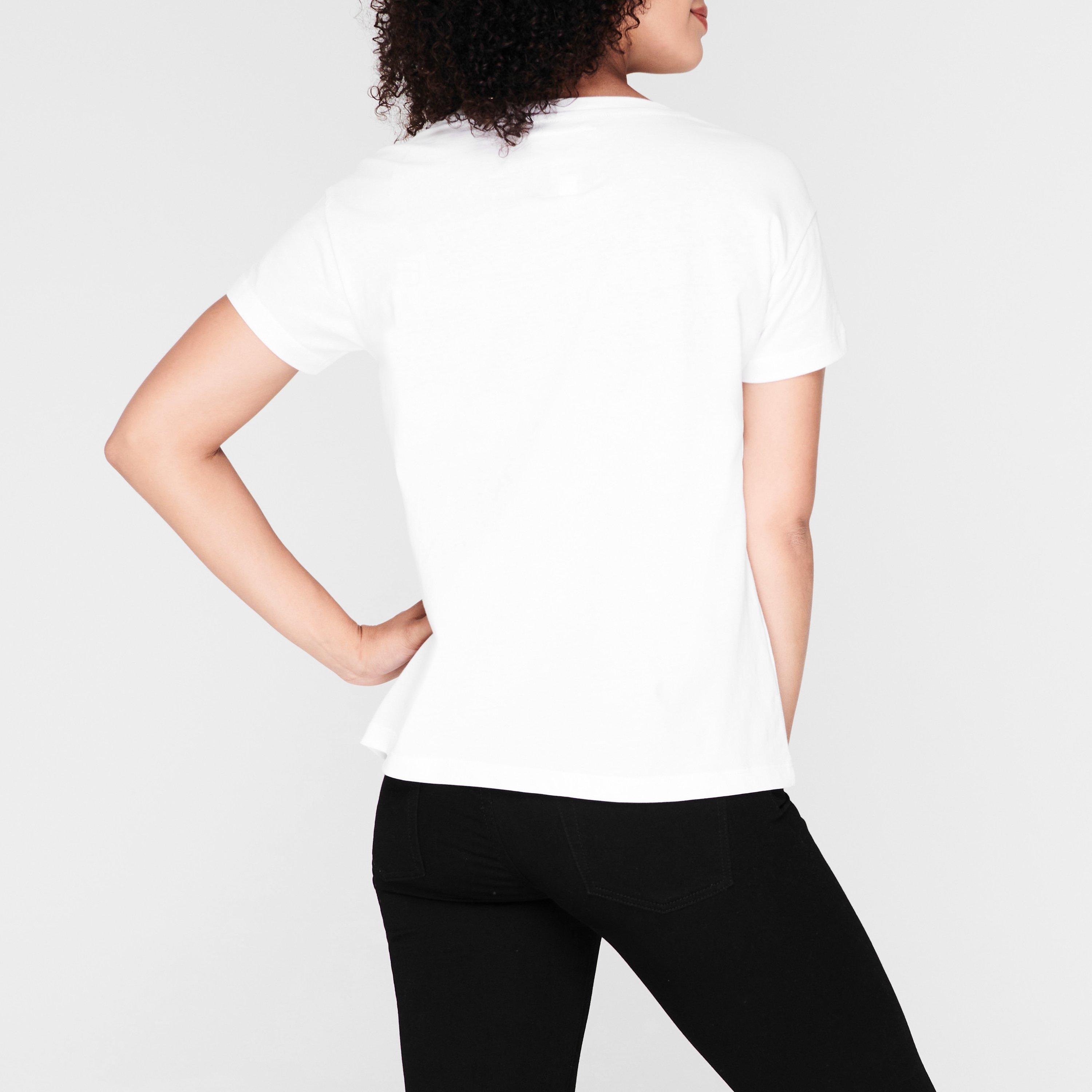 White 5100 - Armani Exchange - Foil Logo T-Shirt - 3