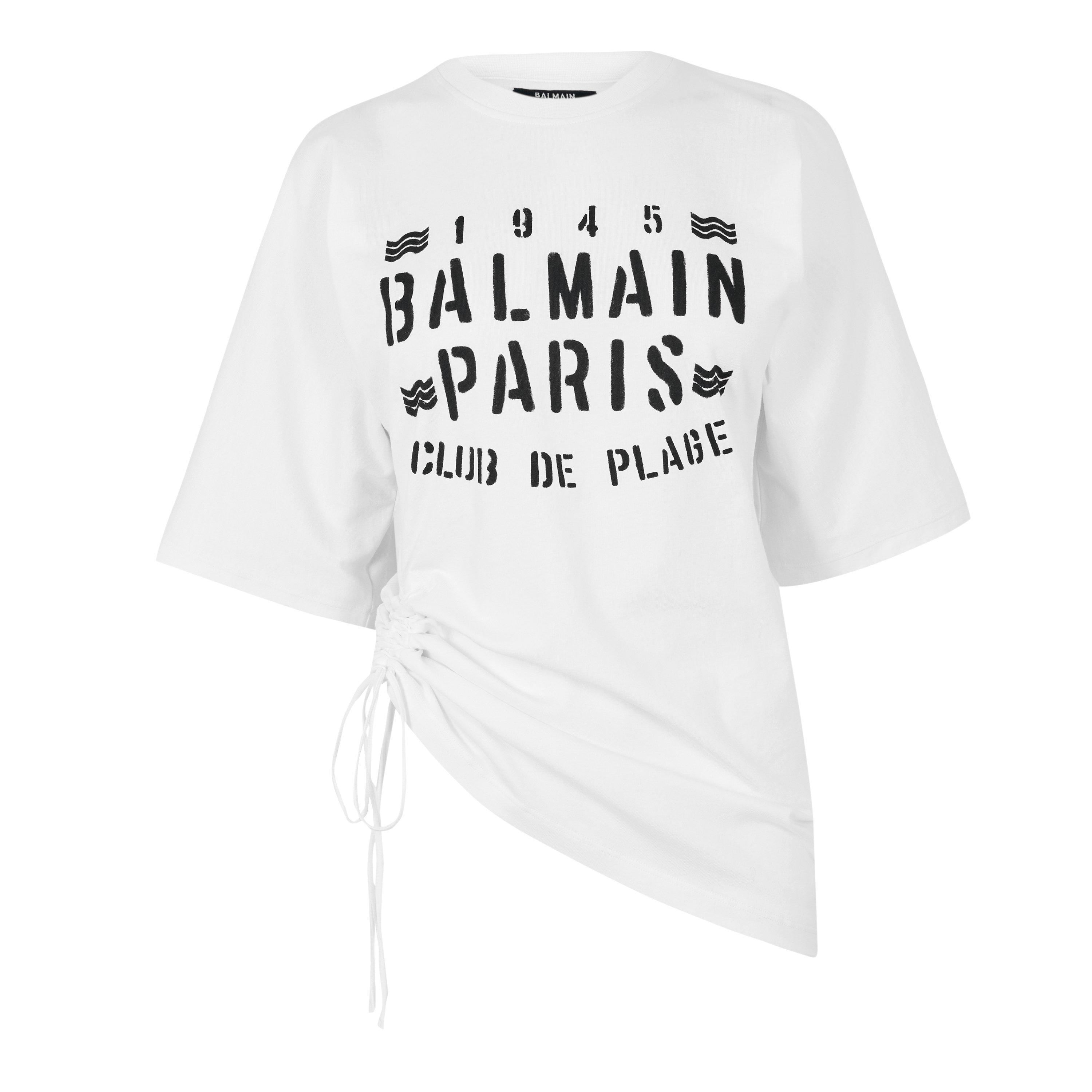 Balmain Women's Oversized Short Sleeve T-Shirt | Flannels