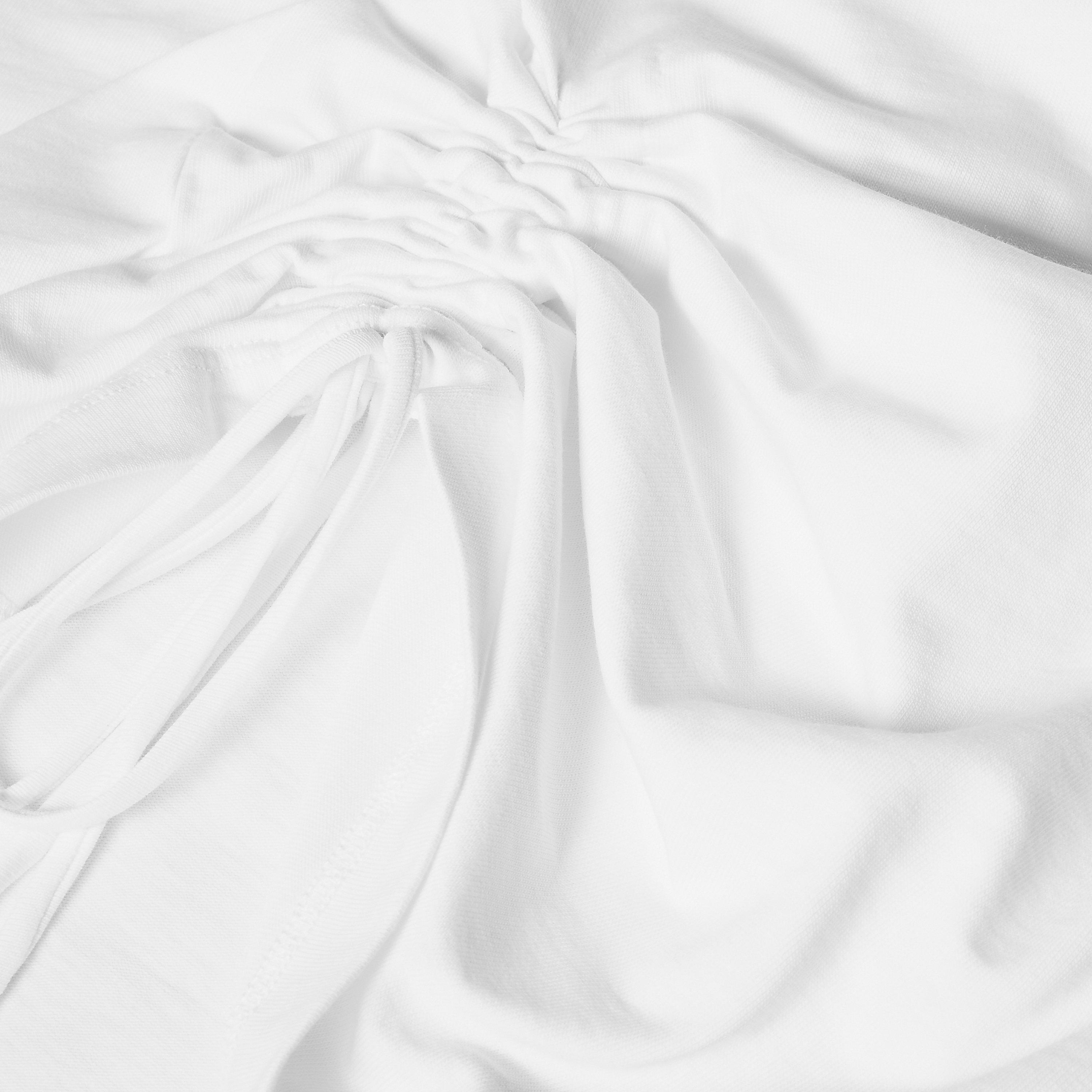 White/Black - Balmain - Women's Oversized Short Sleeve T-Shirt - 3