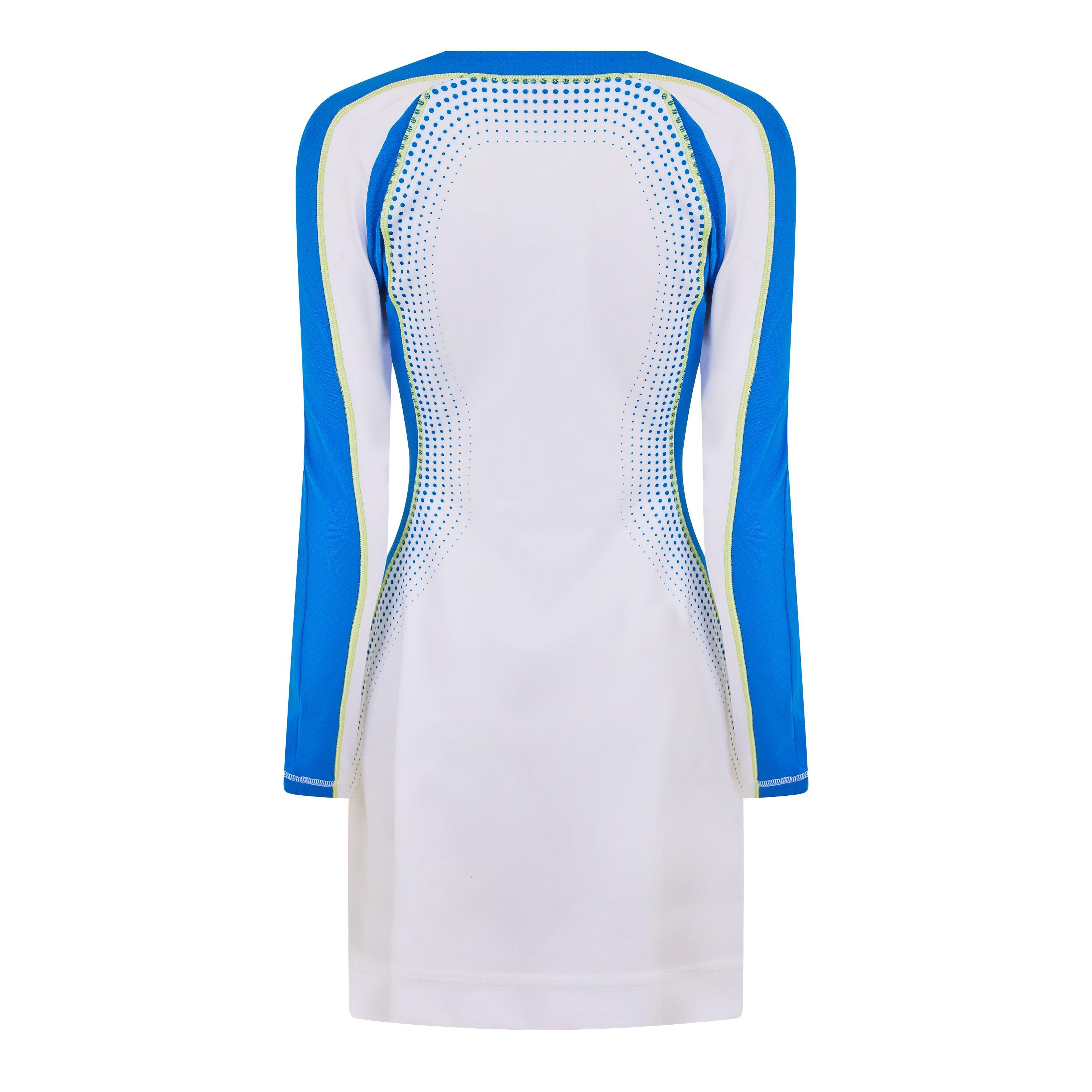 White - Casablanca - Women's Printed Mini Dress - 2