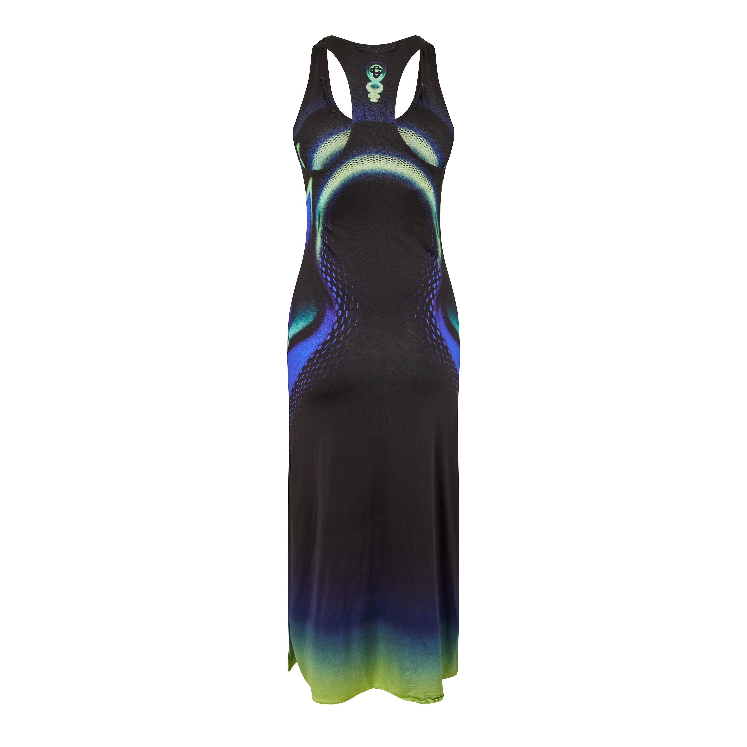 Black - Casablanca - Women's Slinky Long Maxi Dress - 2