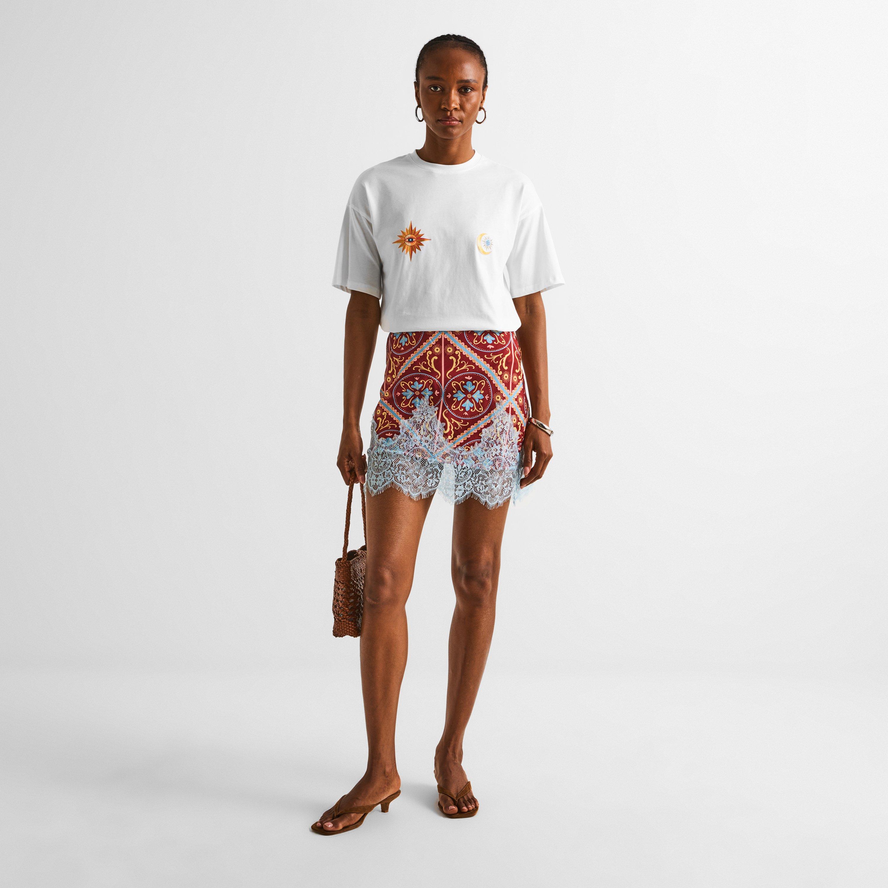 White - Never Fully Dressed - Never Sun Moon Tee Ld64 - 6