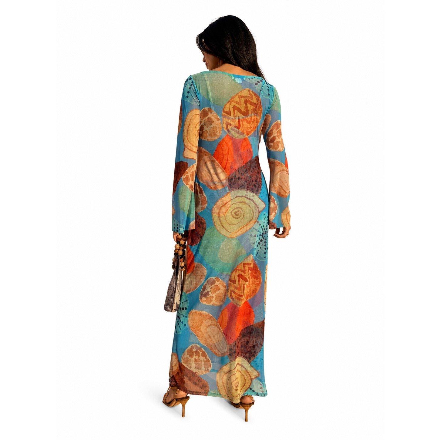 Blue - Never Fully Dressed - Women's Aria Maxi Dress - 2