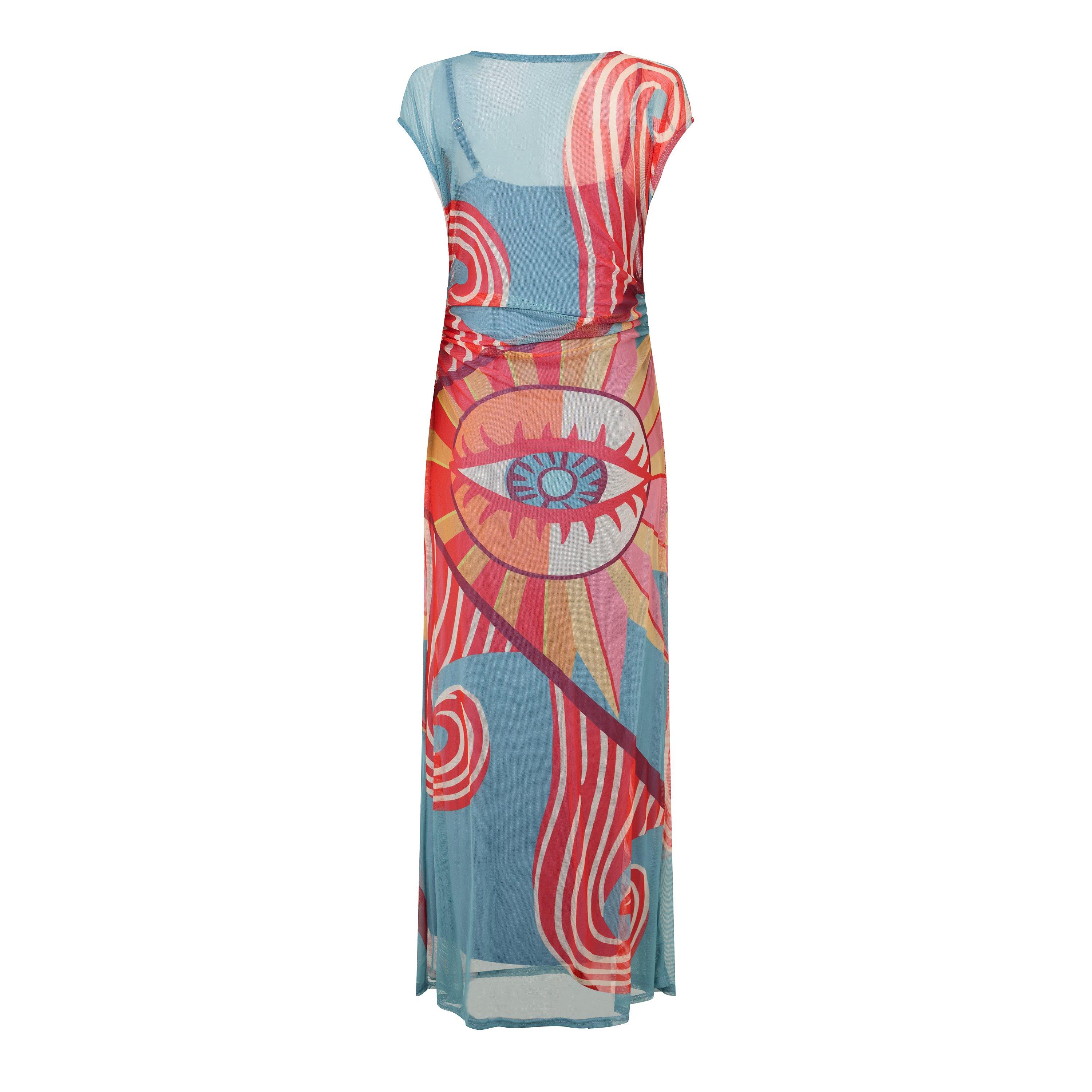 Blue - Never Fully Dressed - Women's Luna Maxi Dress - 2