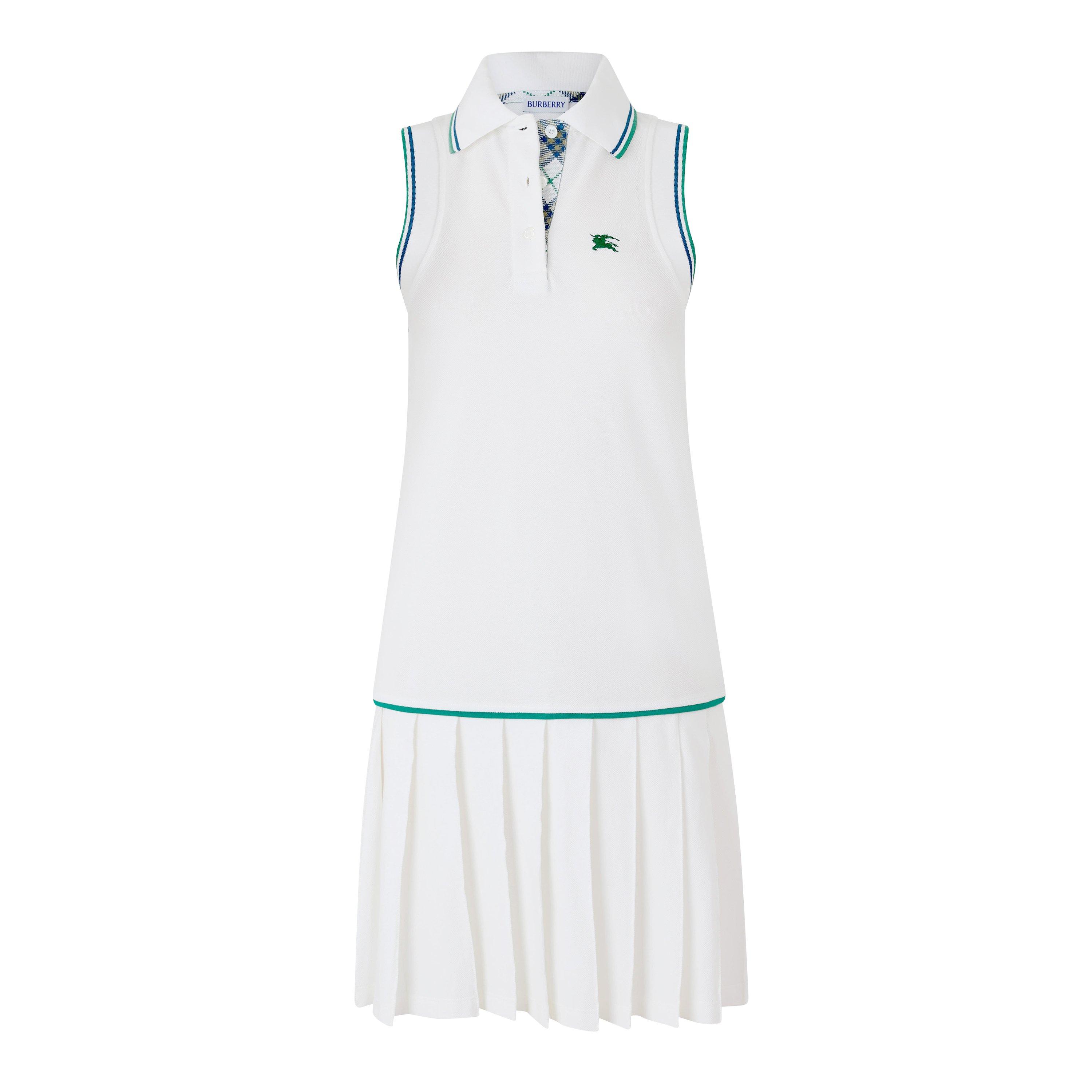 Chalk - Burberry - Burb Martina Dress Ld63 - 1