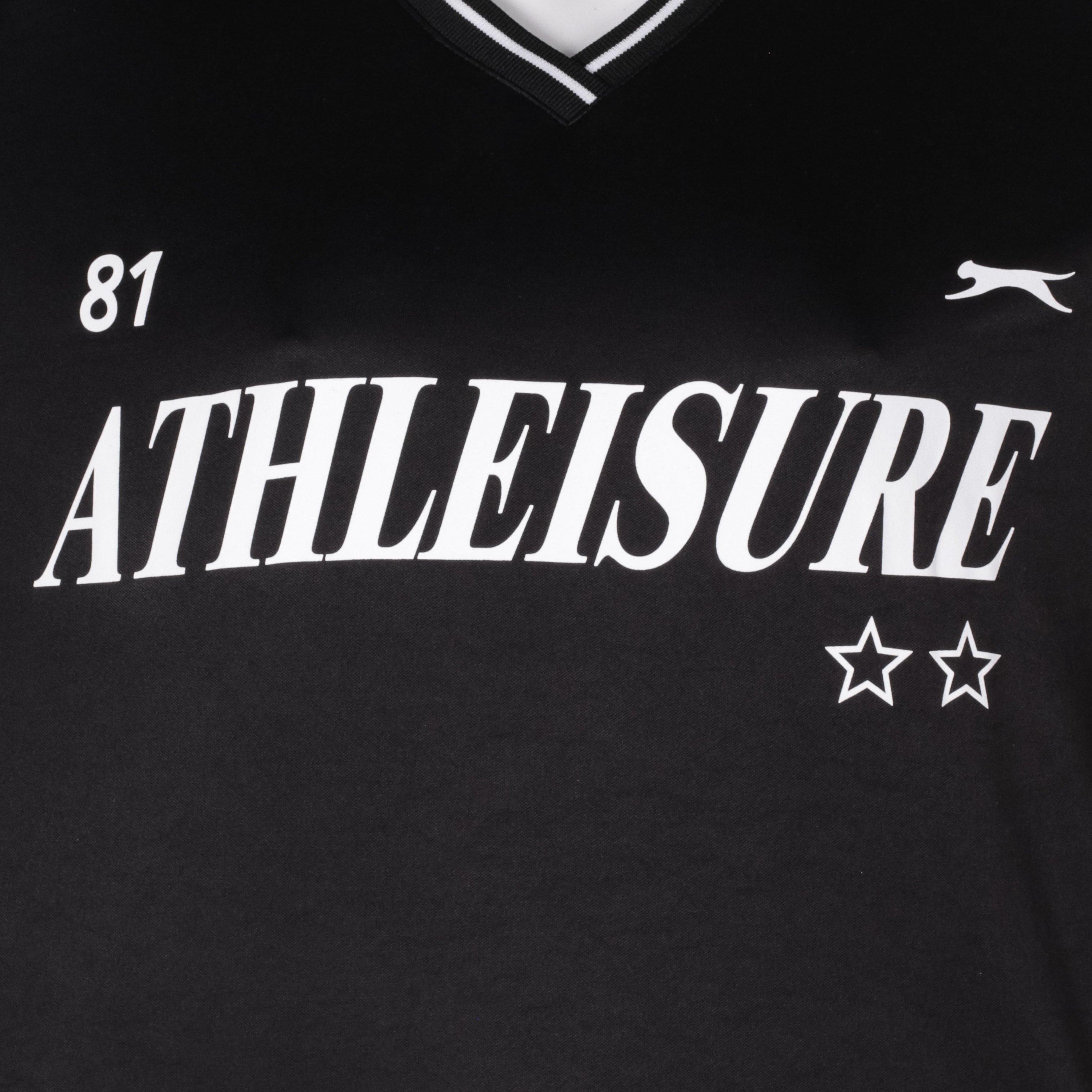 Zwart - Slazenger - Slaz Football Oversized T-Shirt - 5