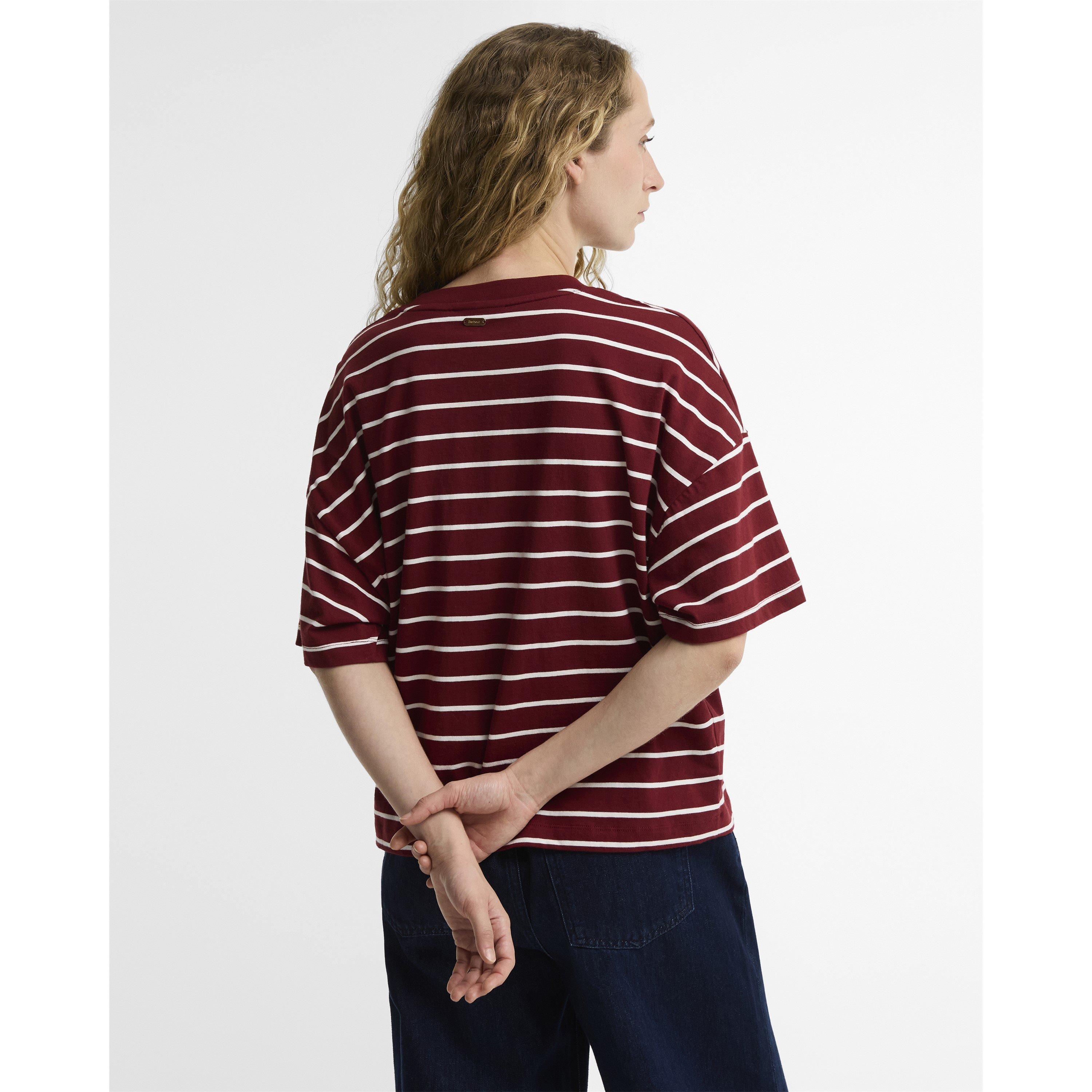 Cranberry/Cloud - Barbour - B.Li Ambleside LS T Ld64 - 4