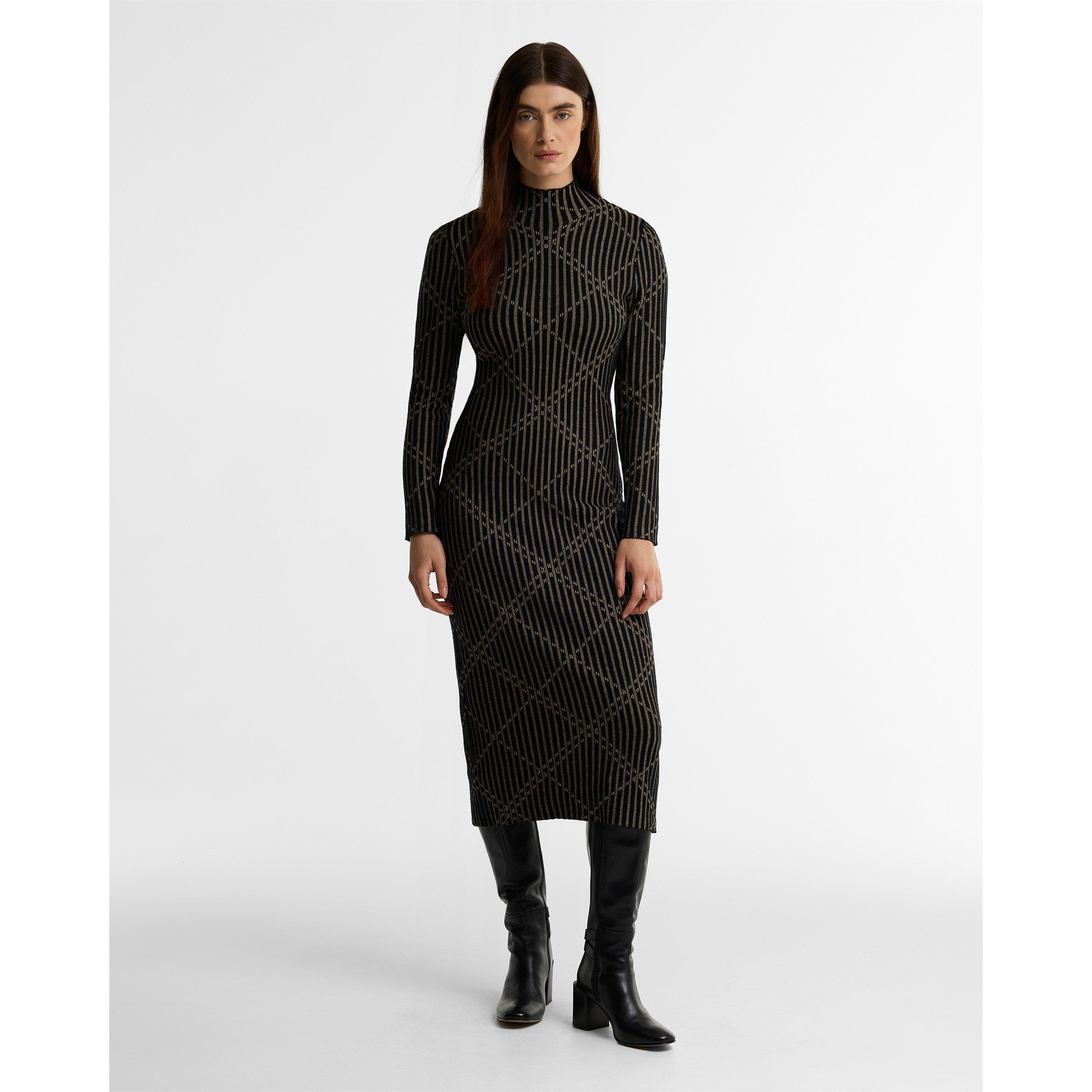 Black Multi - Barbour - B.Li Adina Knit Drs Ld64 - 3