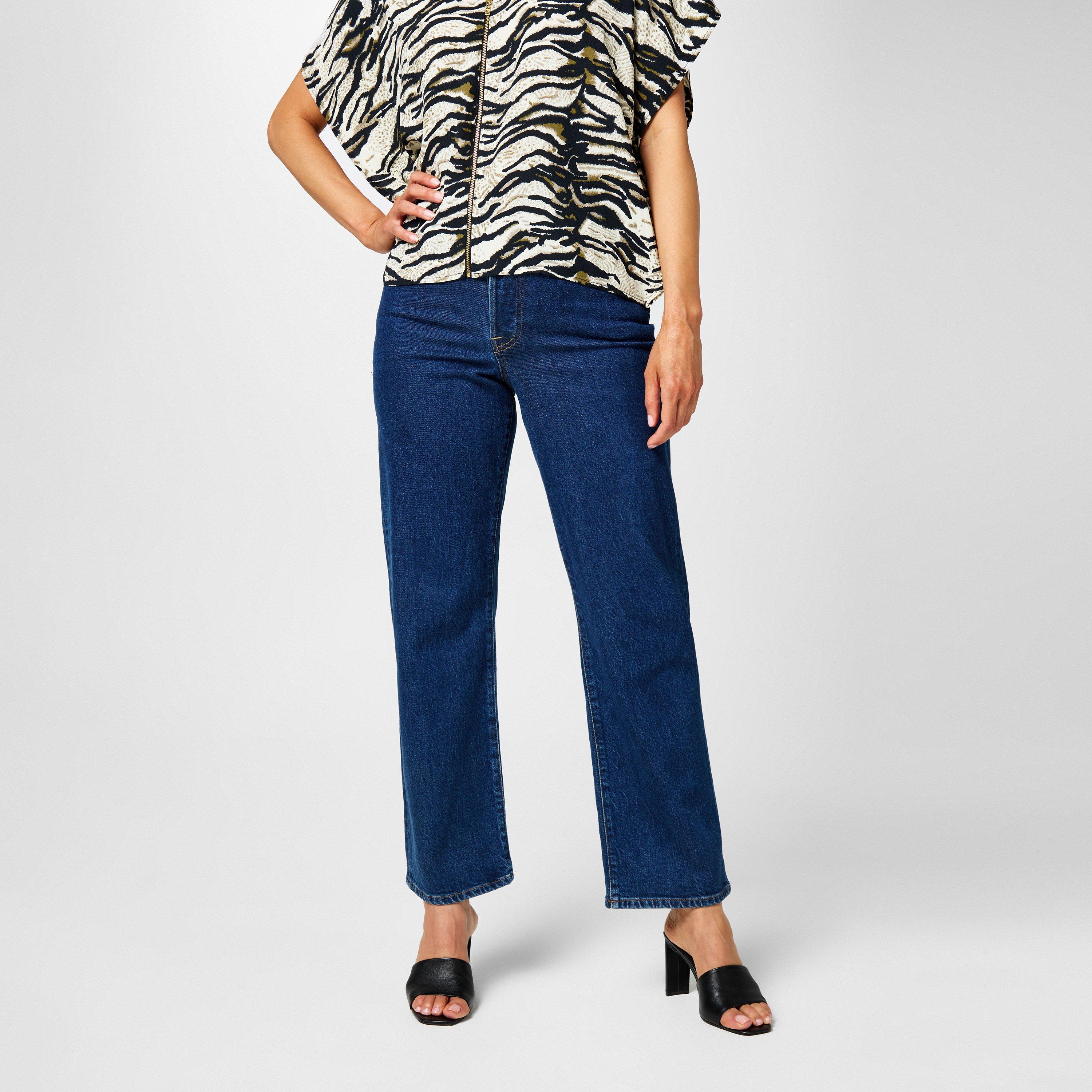 Blå - Biba - Cleo Straight Leg Jeans - 1