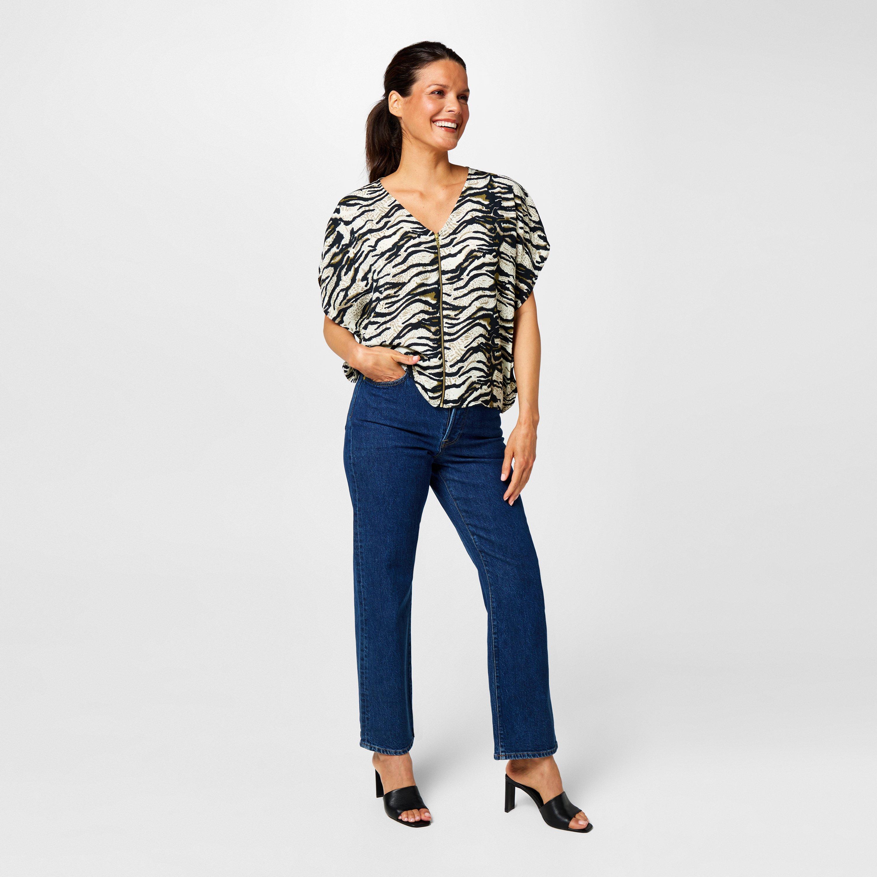 Blå - Biba - Cleo Straight Leg Jeans - 4