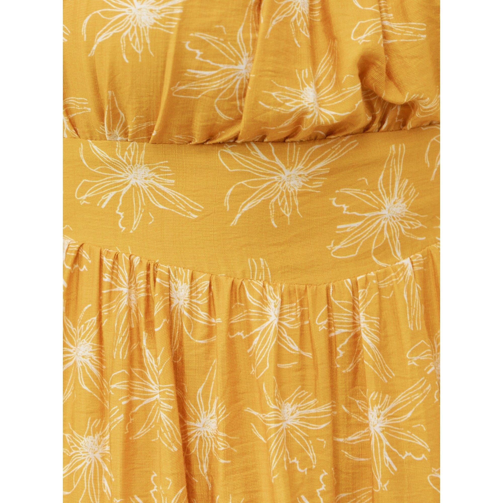 Yellow - Lovedrobe - Sq Neck Shap Ld61 - 5