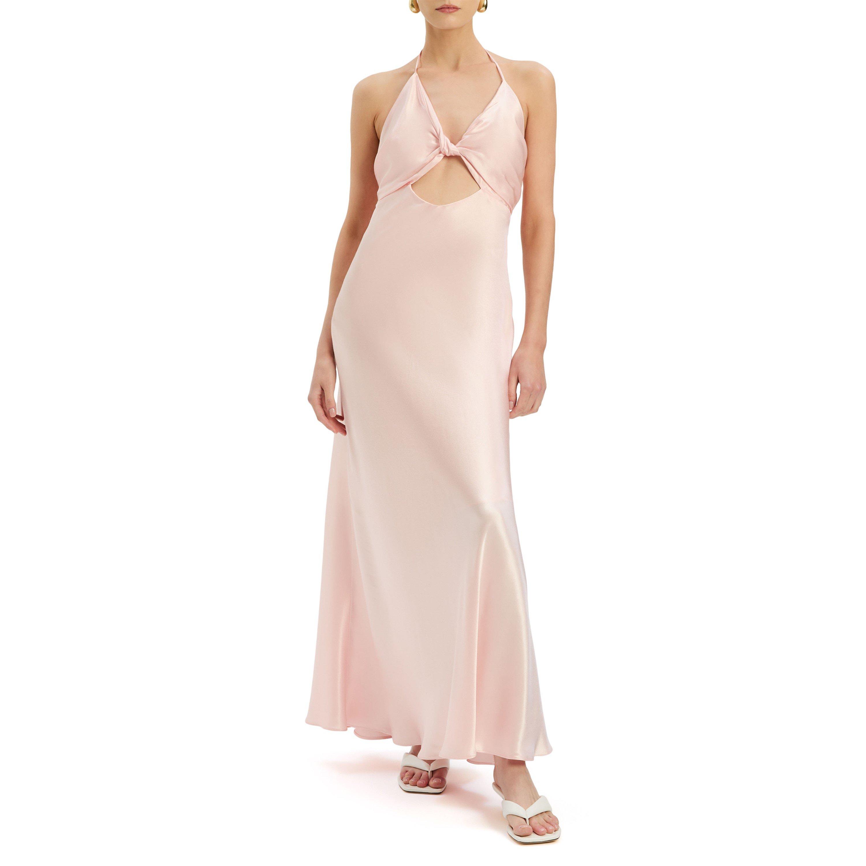 Pink - Bardot - BD Isola Halter Maxi Ld63 - 4