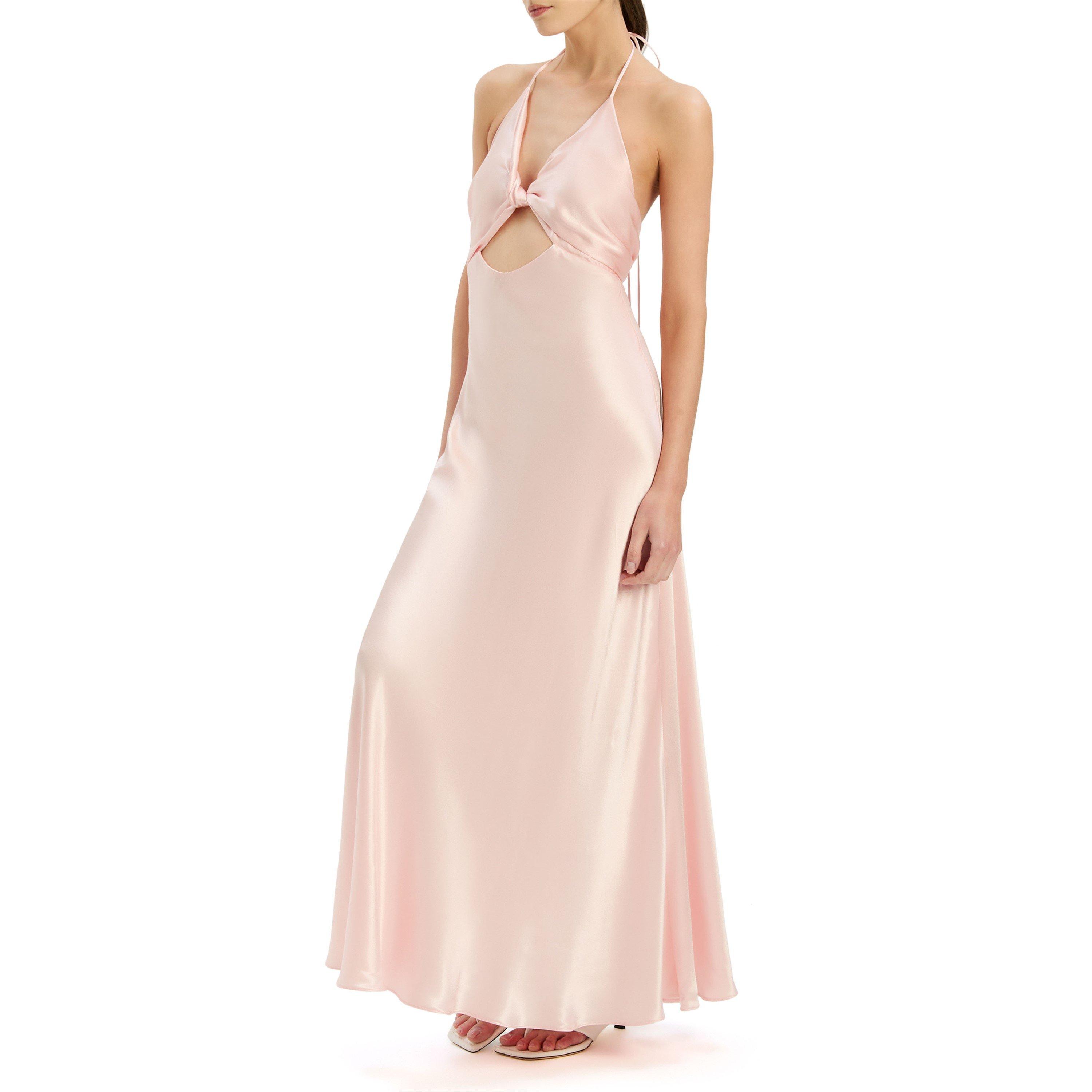 Pink - Bardot - BD Isola Halter Maxi Ld63 - 6