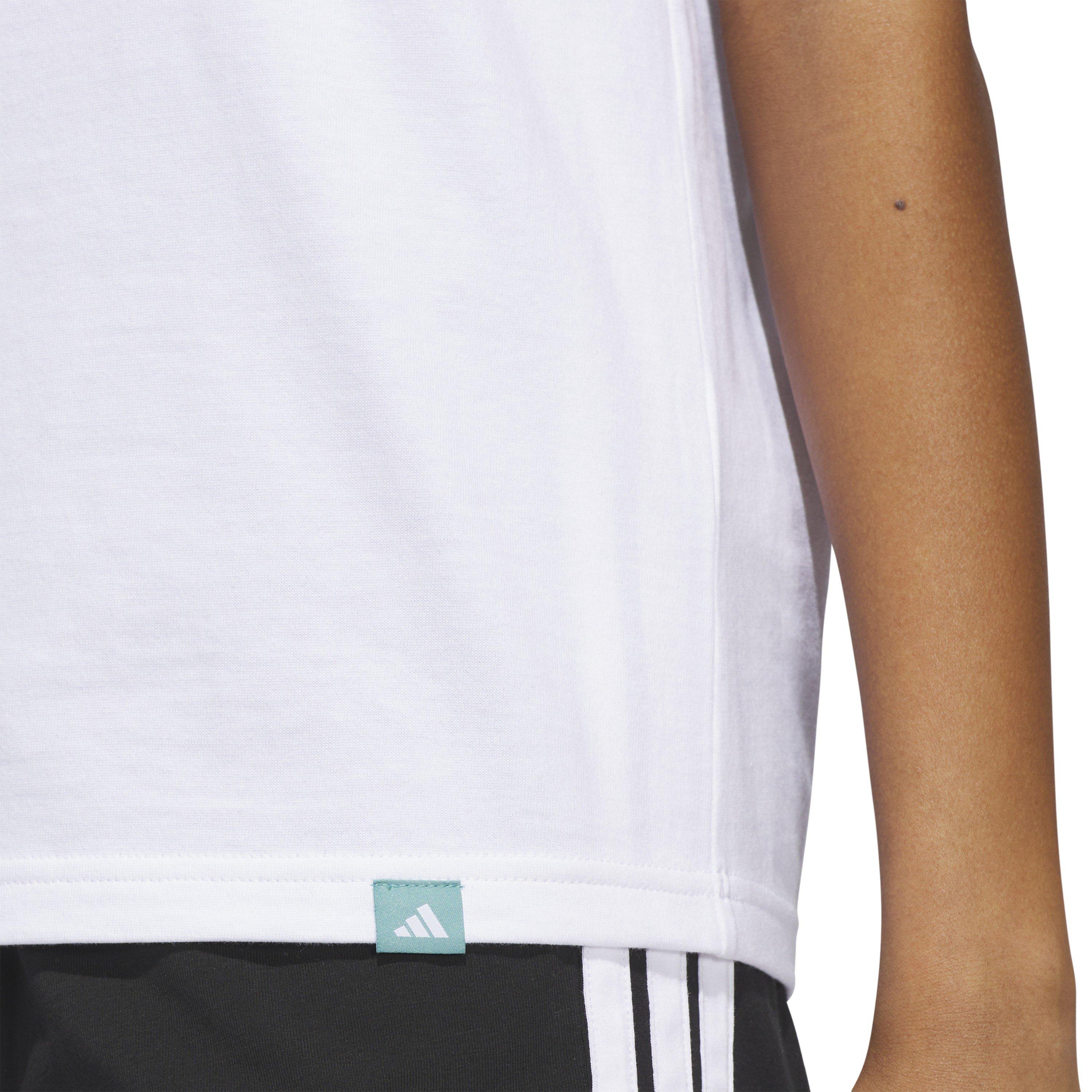 White - adidas - Airbrushed TeeLd61 - 5