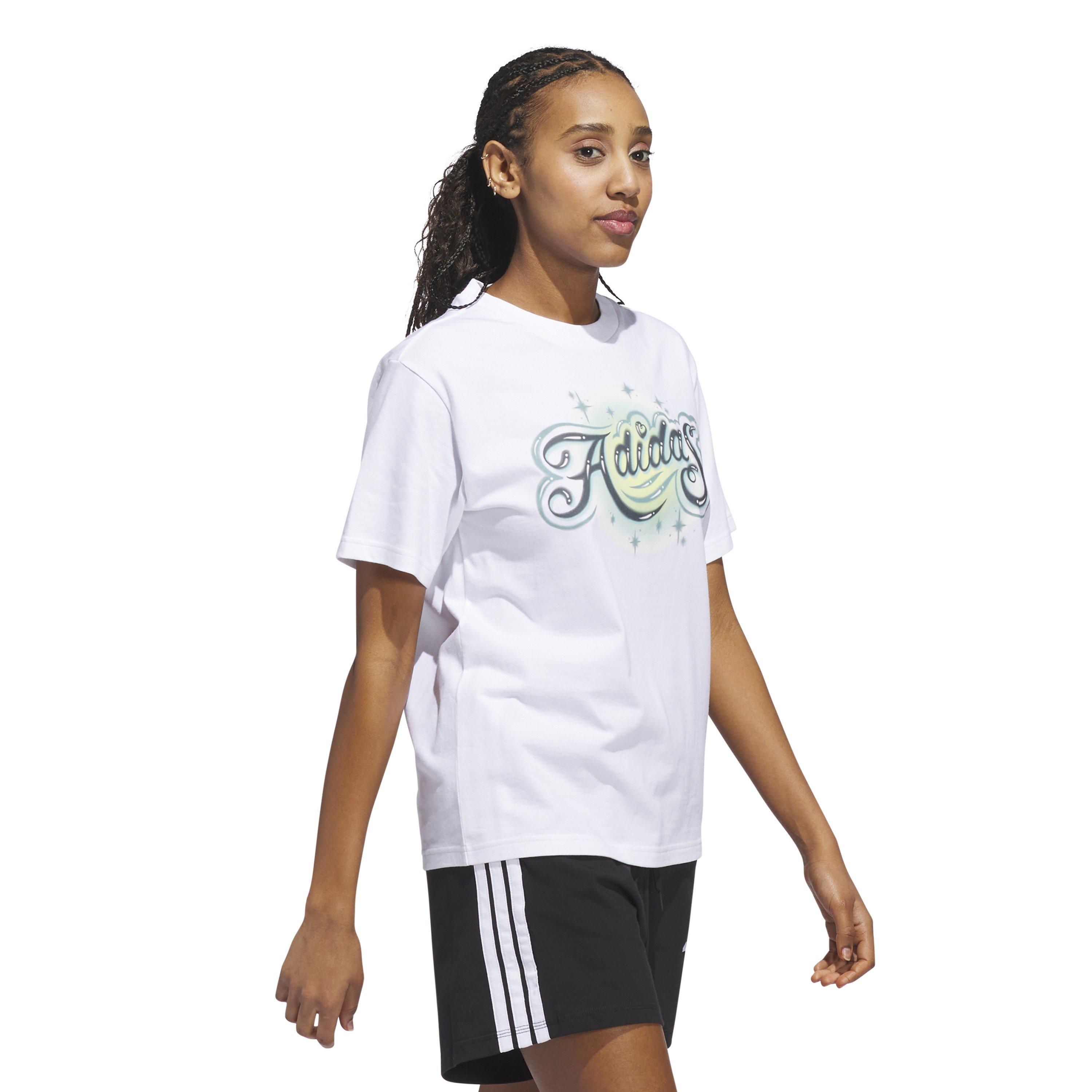 White - adidas - Airbrushed TeeLd61 - 6