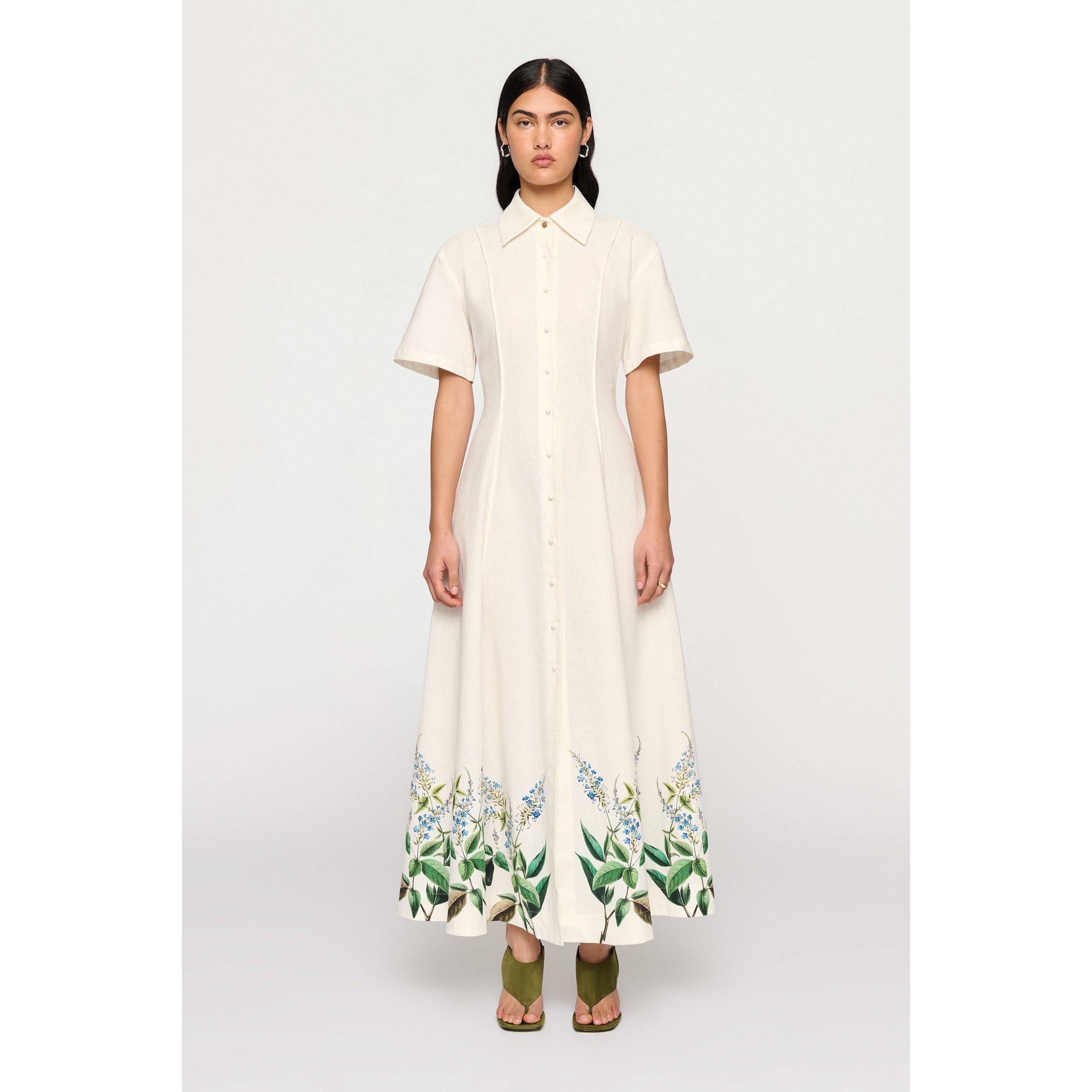 Clea Women's Myra Shirt Dress - Laurel Bloom - XS
