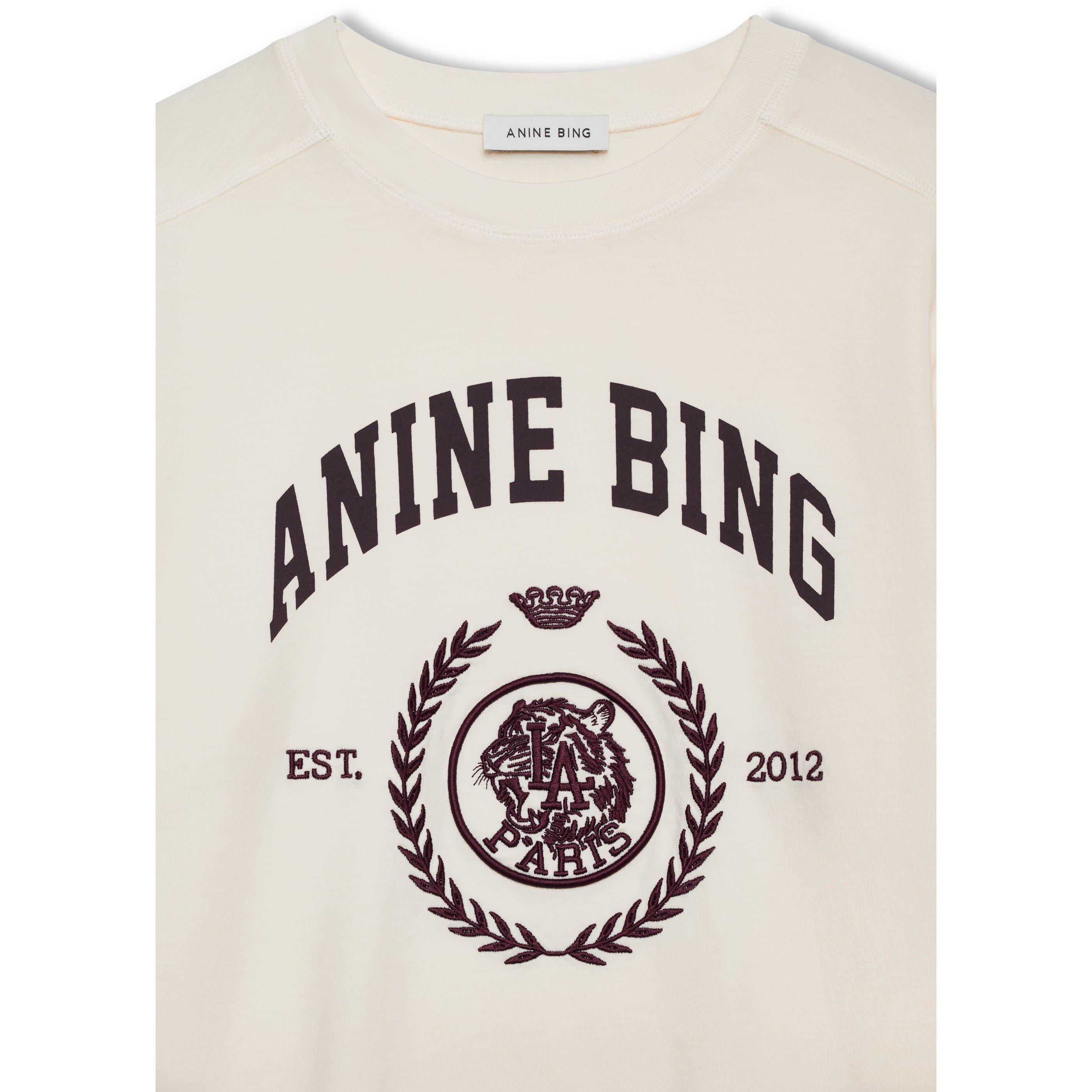 Ecru - Anine Bing - Women's Jaylin T-Shirt - 2