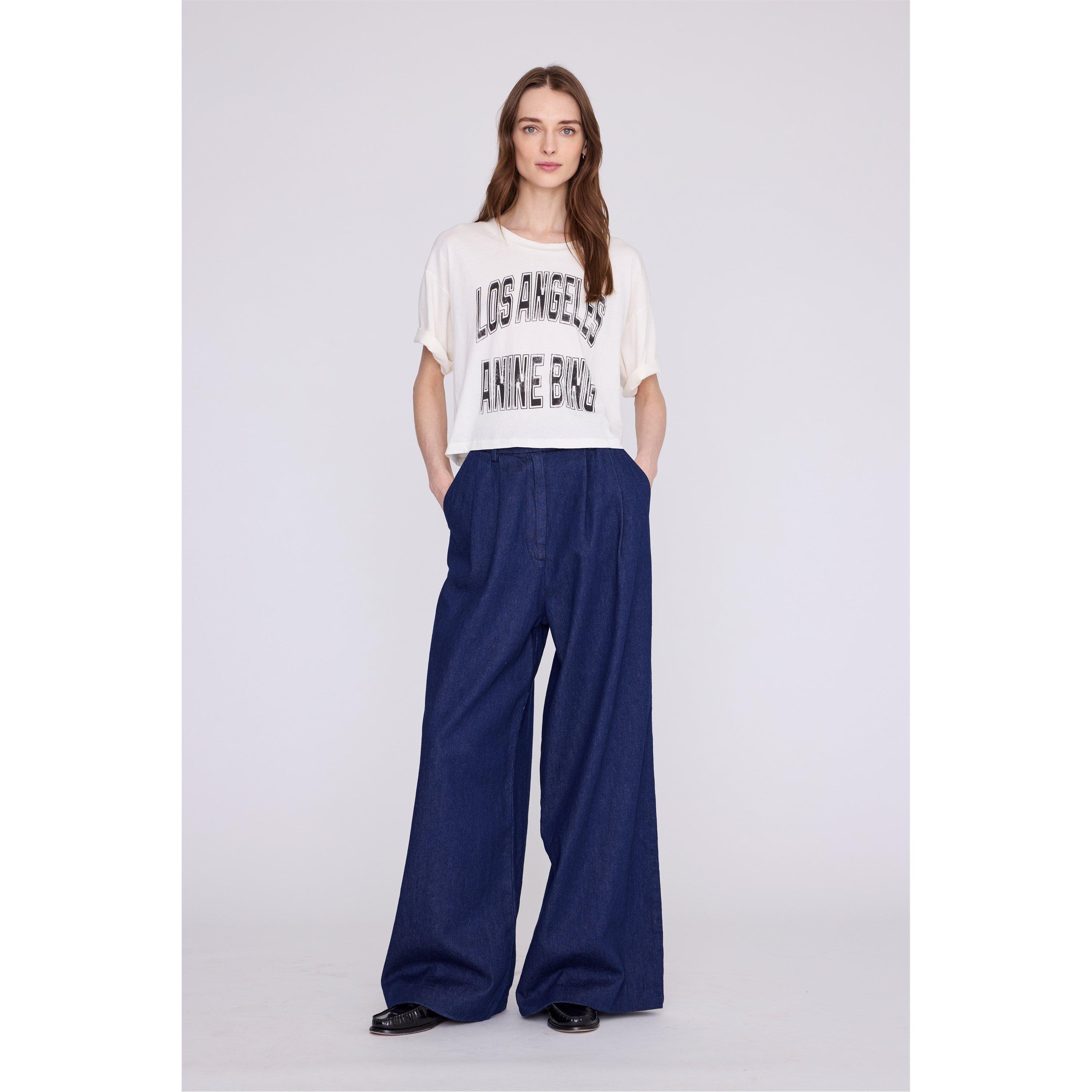 White - Anine Bing - Women's LA T-Shirt - 1