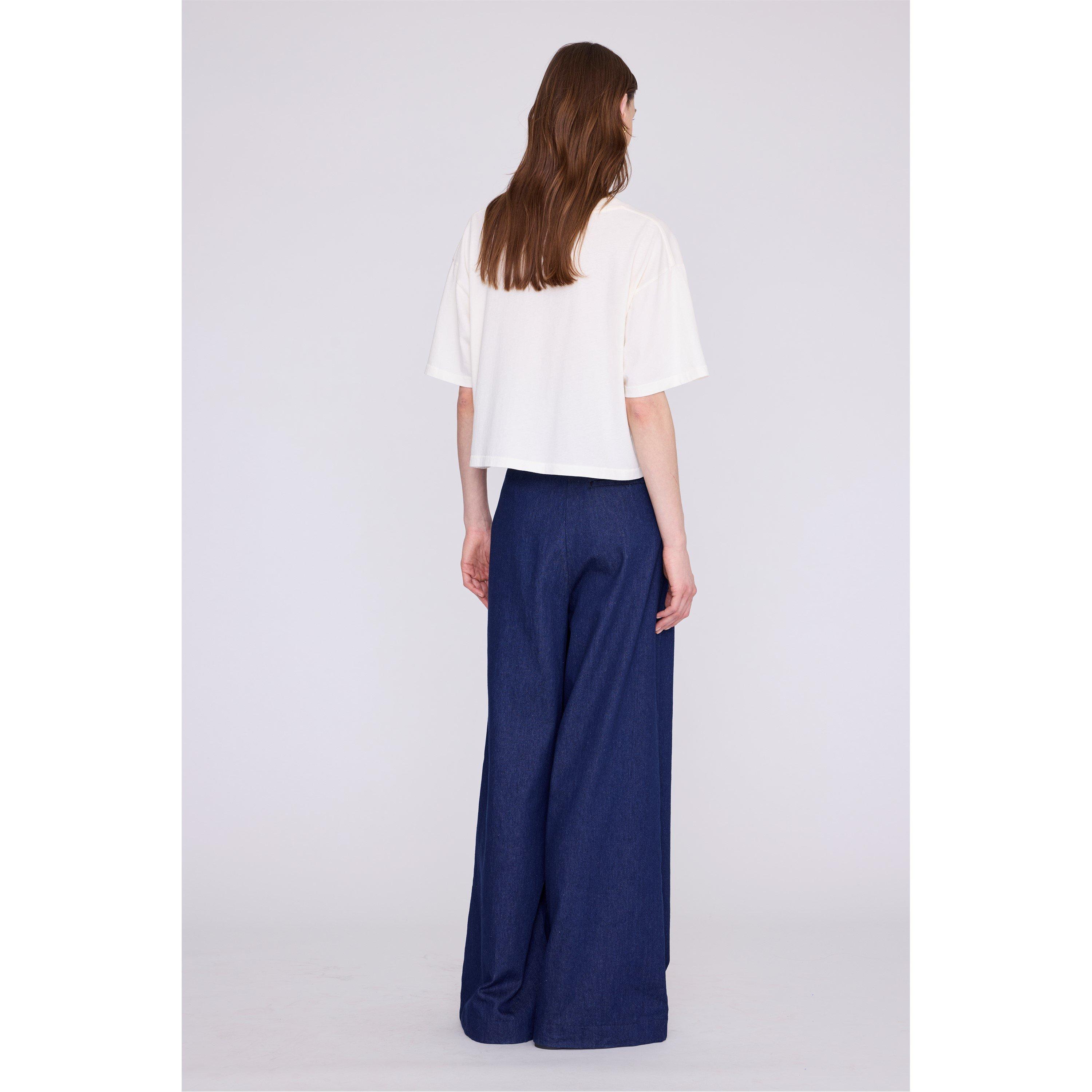 White - Anine Bing - Women's LA T-Shirt - 2
