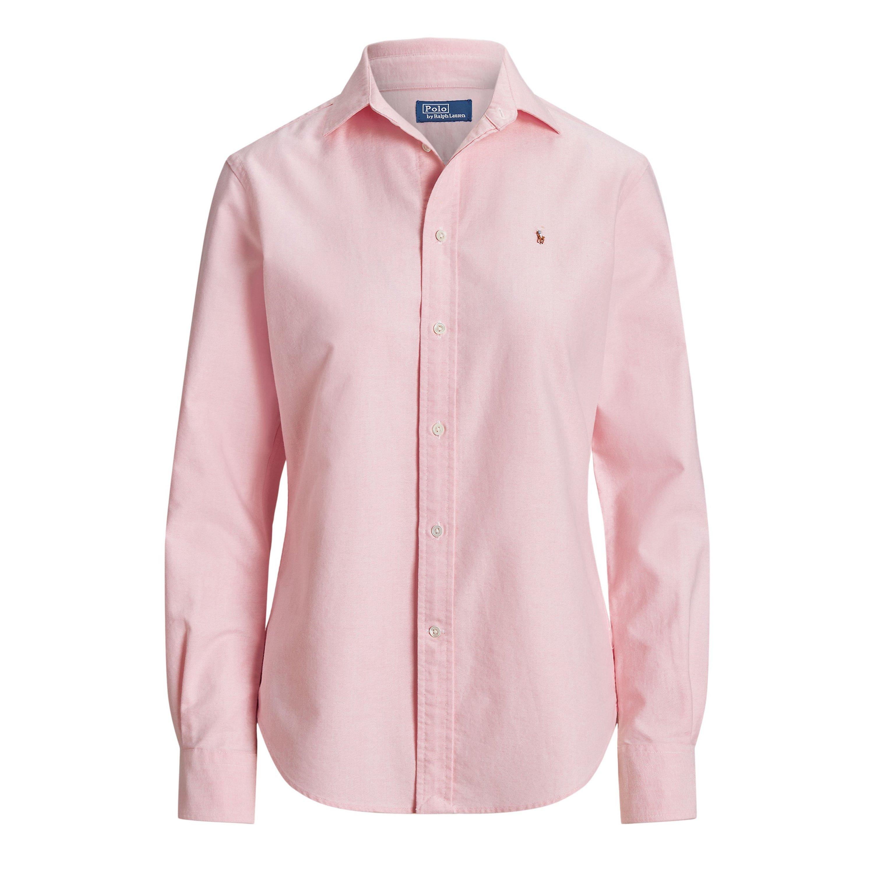 Polo Ralph Lauren Women's Oxford Button-Down Shirt - Bath Pink - 8 (XS)