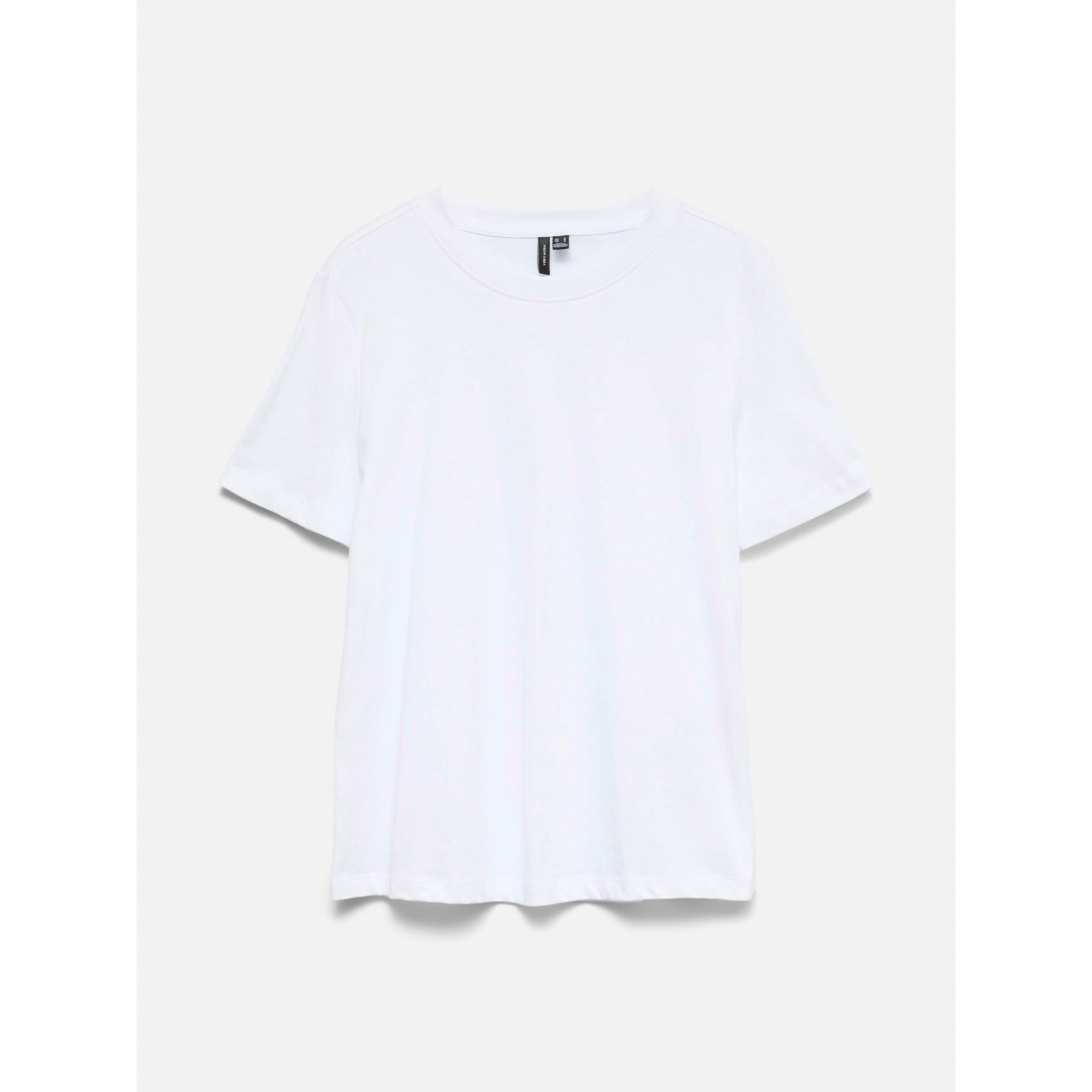 Bright White - Vero Moda - Women's Paulina Short Sleeve T-Shirt - 1